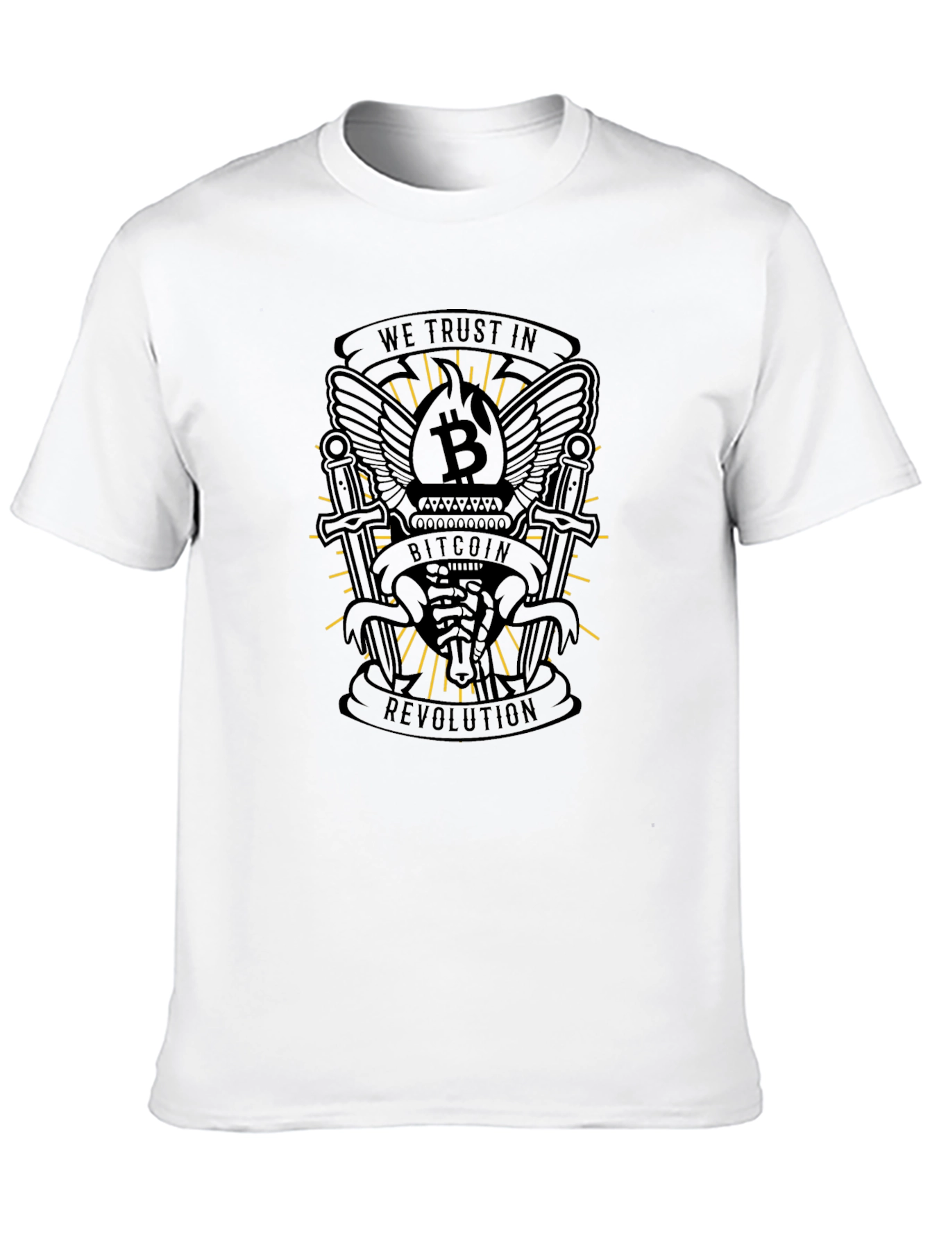 Bitcoin Revolution Black T-Shirt