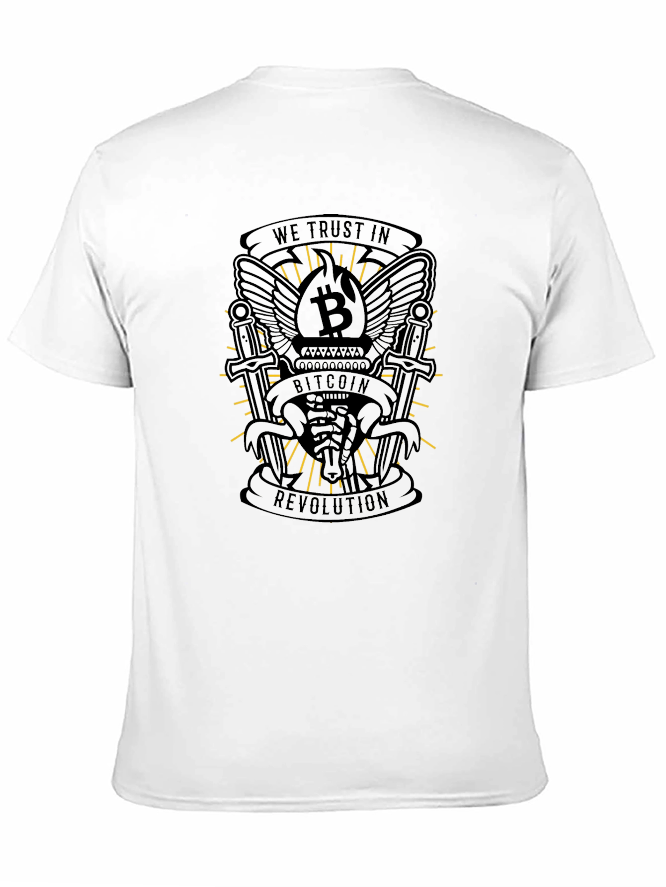 Bitcoin Revolution Black T-Shirt