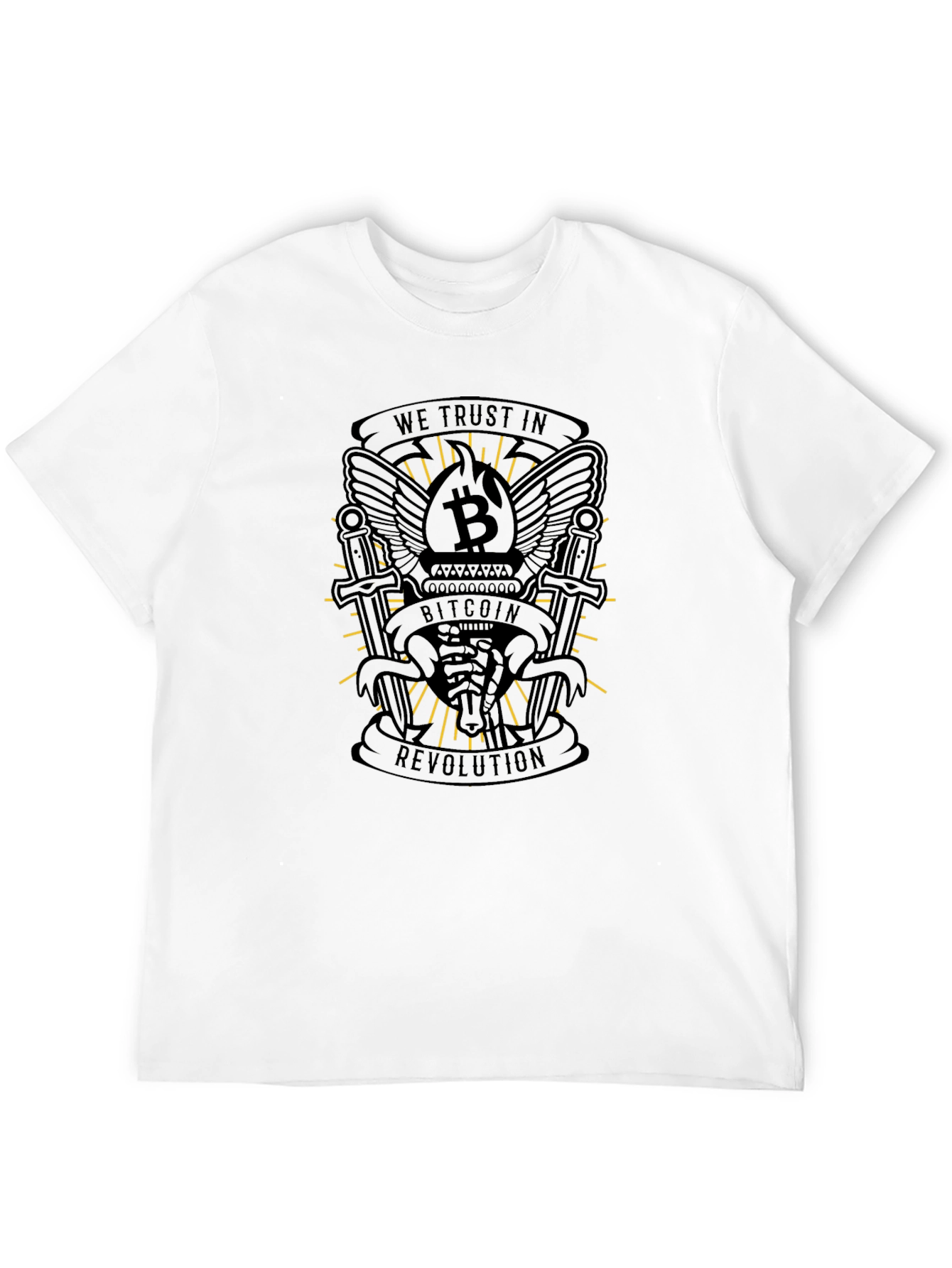 Bitcoin Revolution Black T-Shirt
