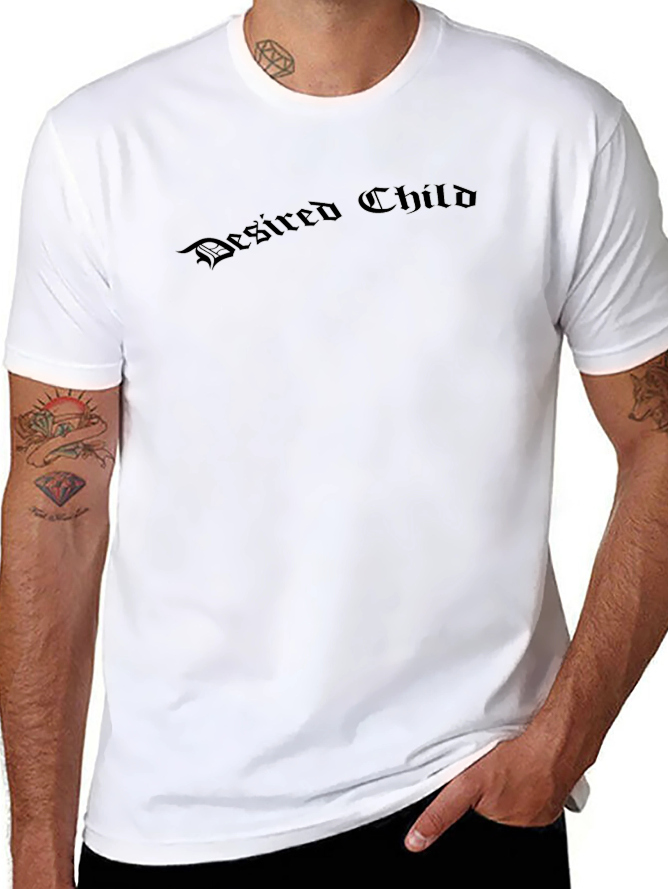 Desired Child Graphic Black T-Shirt