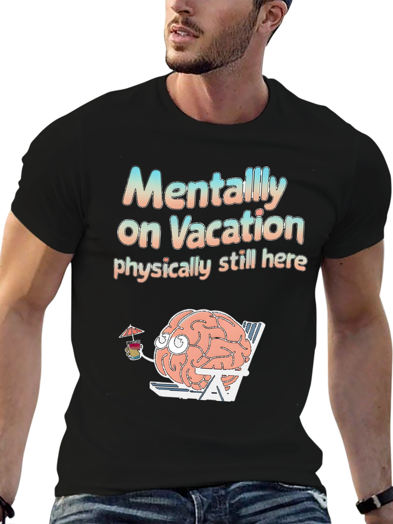 Mentally On Vacation T-Shirt
