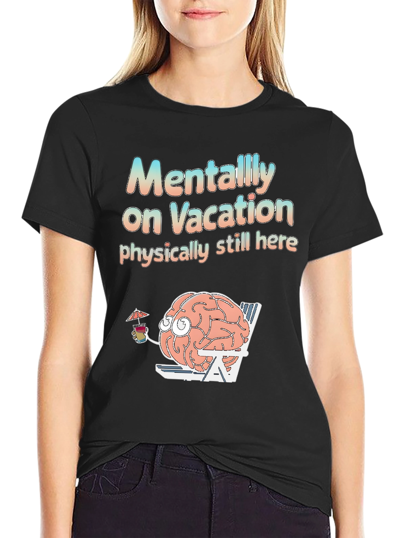 Mentally On Vacation T-Shirt