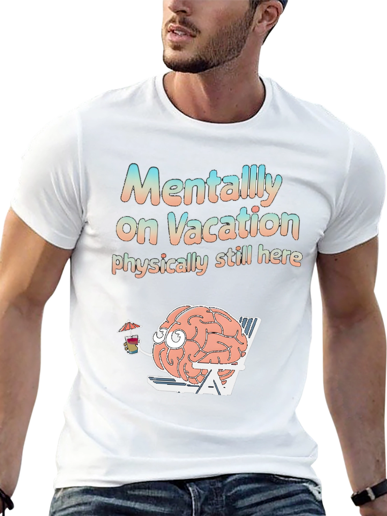 Mentally On Vacation T-Shirt