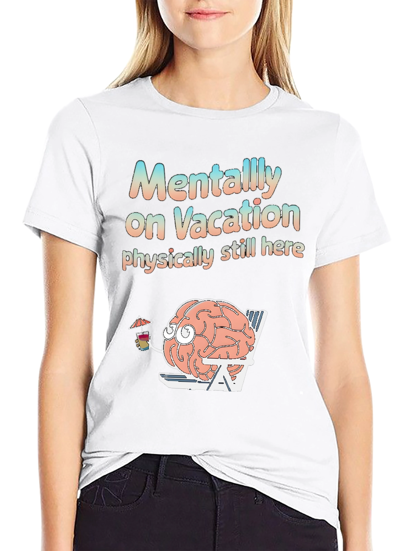 Mentally On Vacation T-Shirt