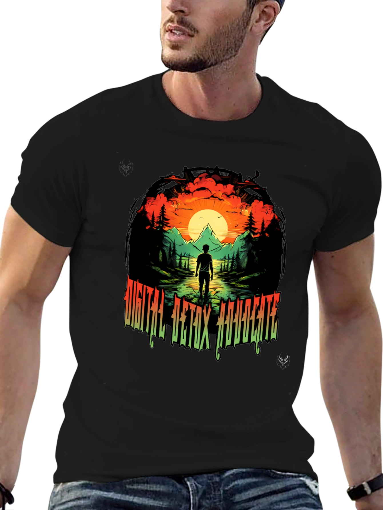 Digital Detox Advocate Graphic Tee