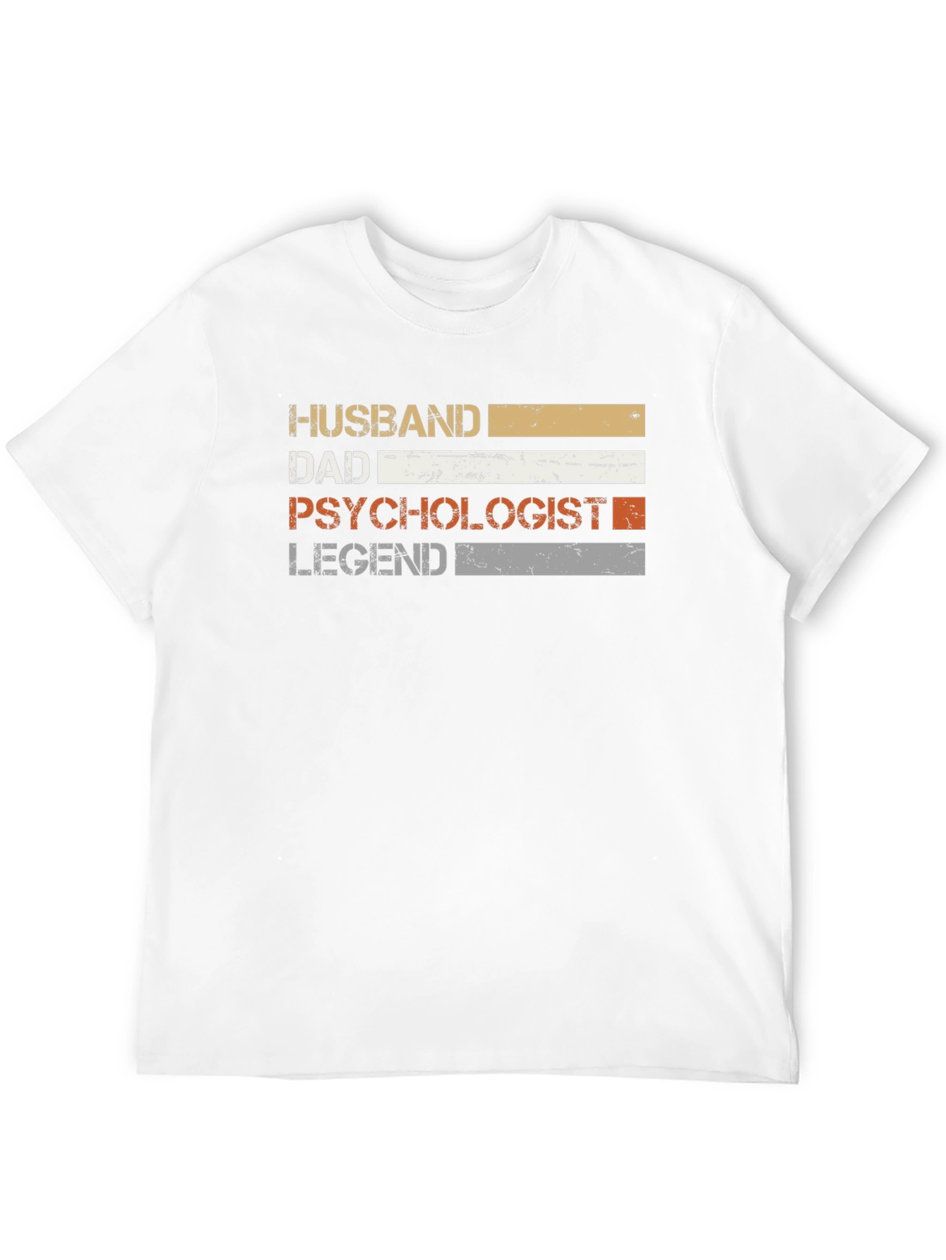 Husband Dad Psychologist Legend Graphic T-Shirt