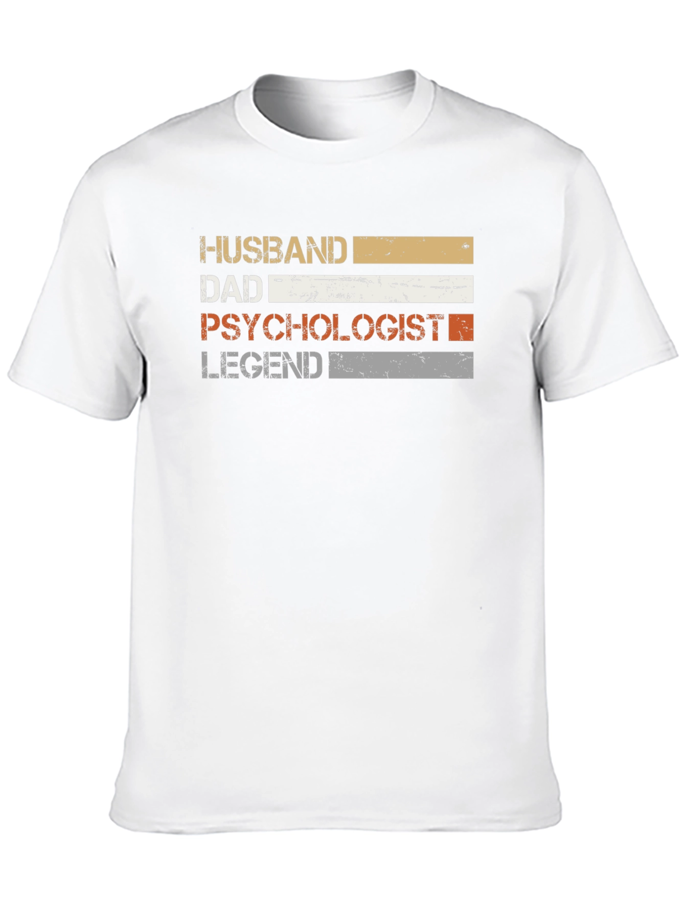 Husband Dad Psychologist Legend Graphic T-Shirt