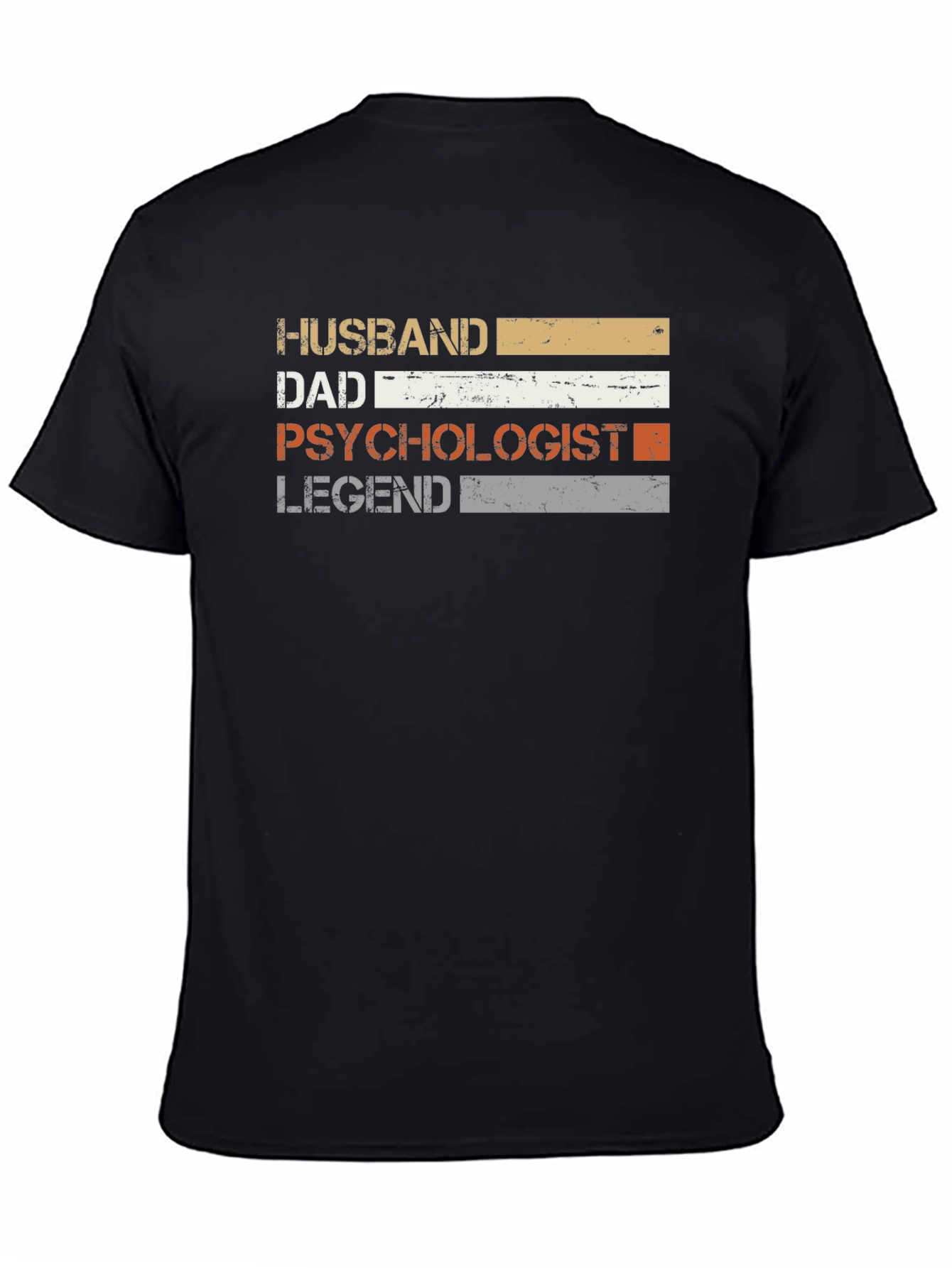 Husband Dad Psychologist Legend Graphic T-Shirt
