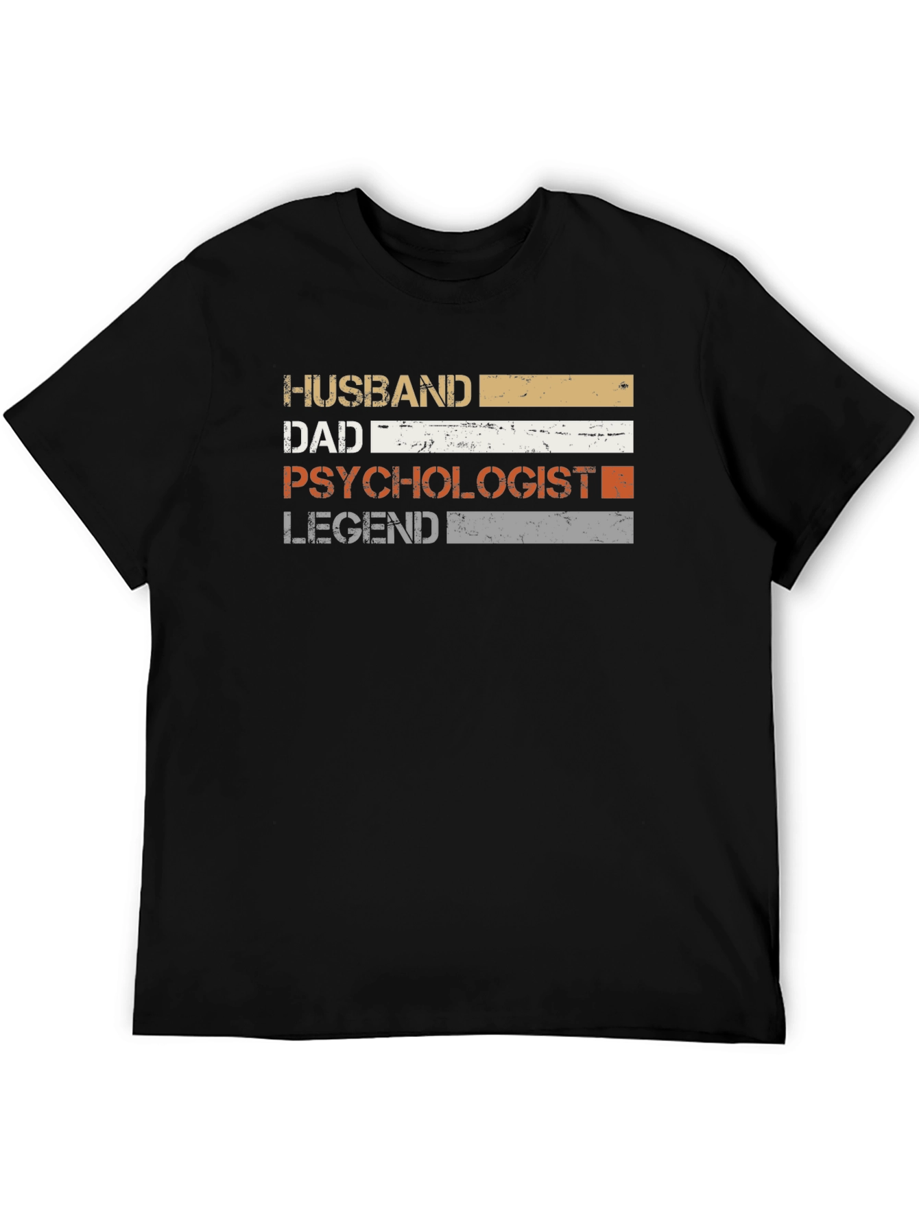 Husband Dad Psychologist Legend Graphic T-Shirt
