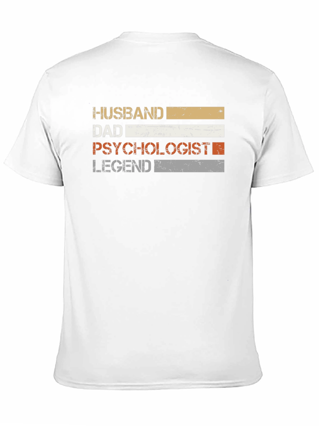Husband Dad Psychologist Legend Graphic T-Shirt