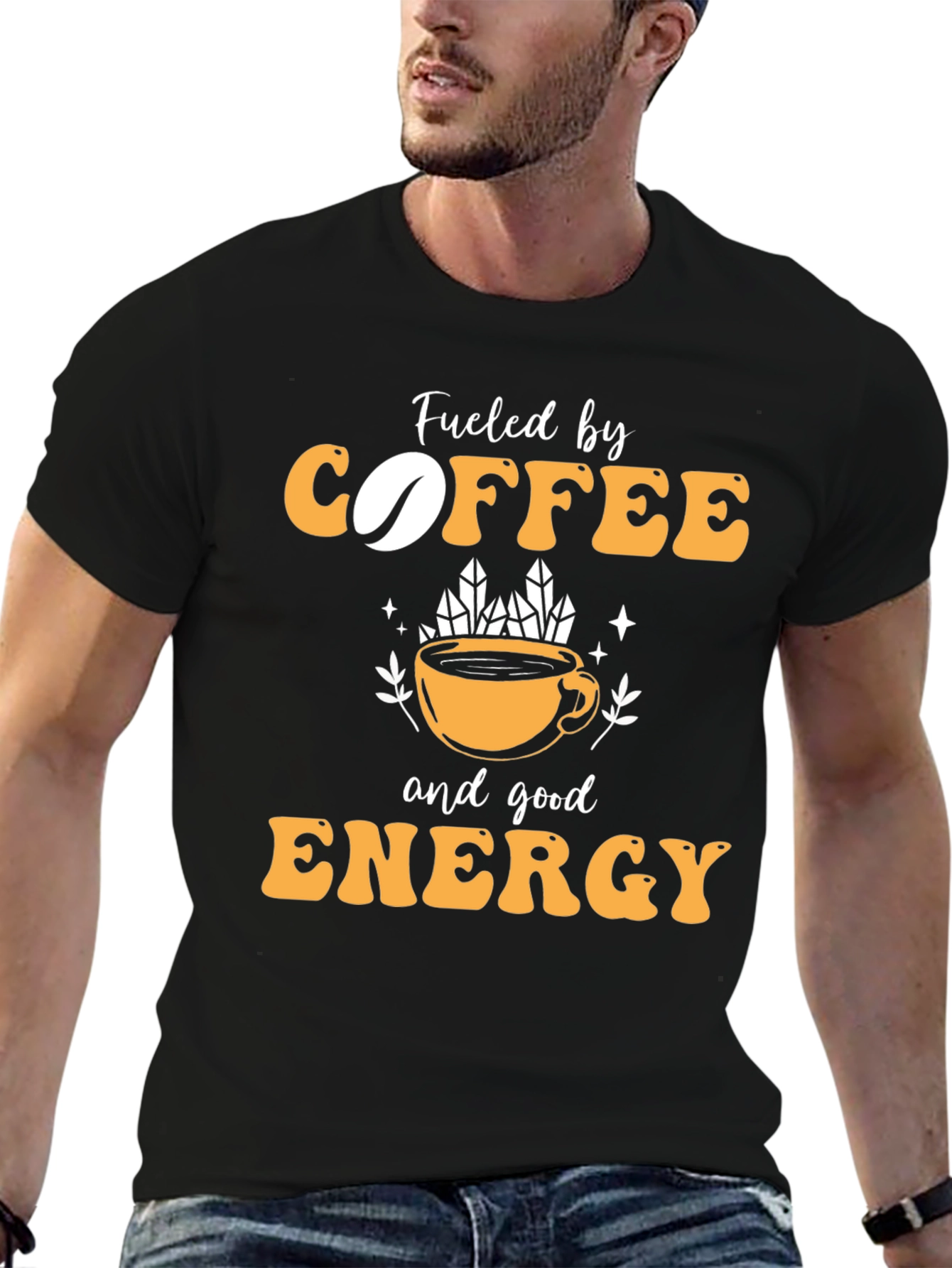 Fueled by Coffee and Good Energy T-Shirt