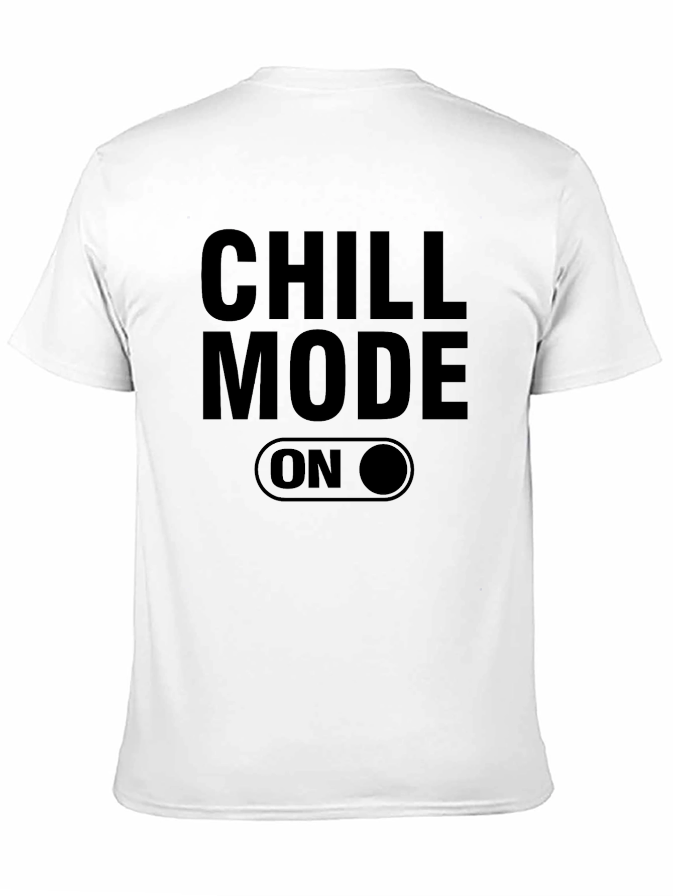 Chill Mode On Graphic Tee - Relaxed Comfort