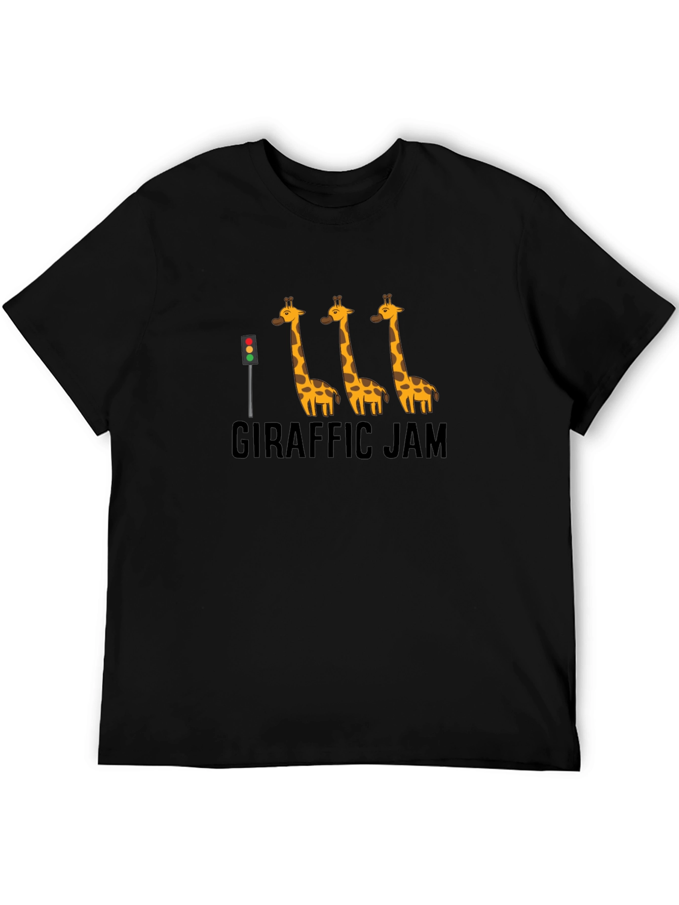 Giraffe Traffic Jam Graphic T-Shirt