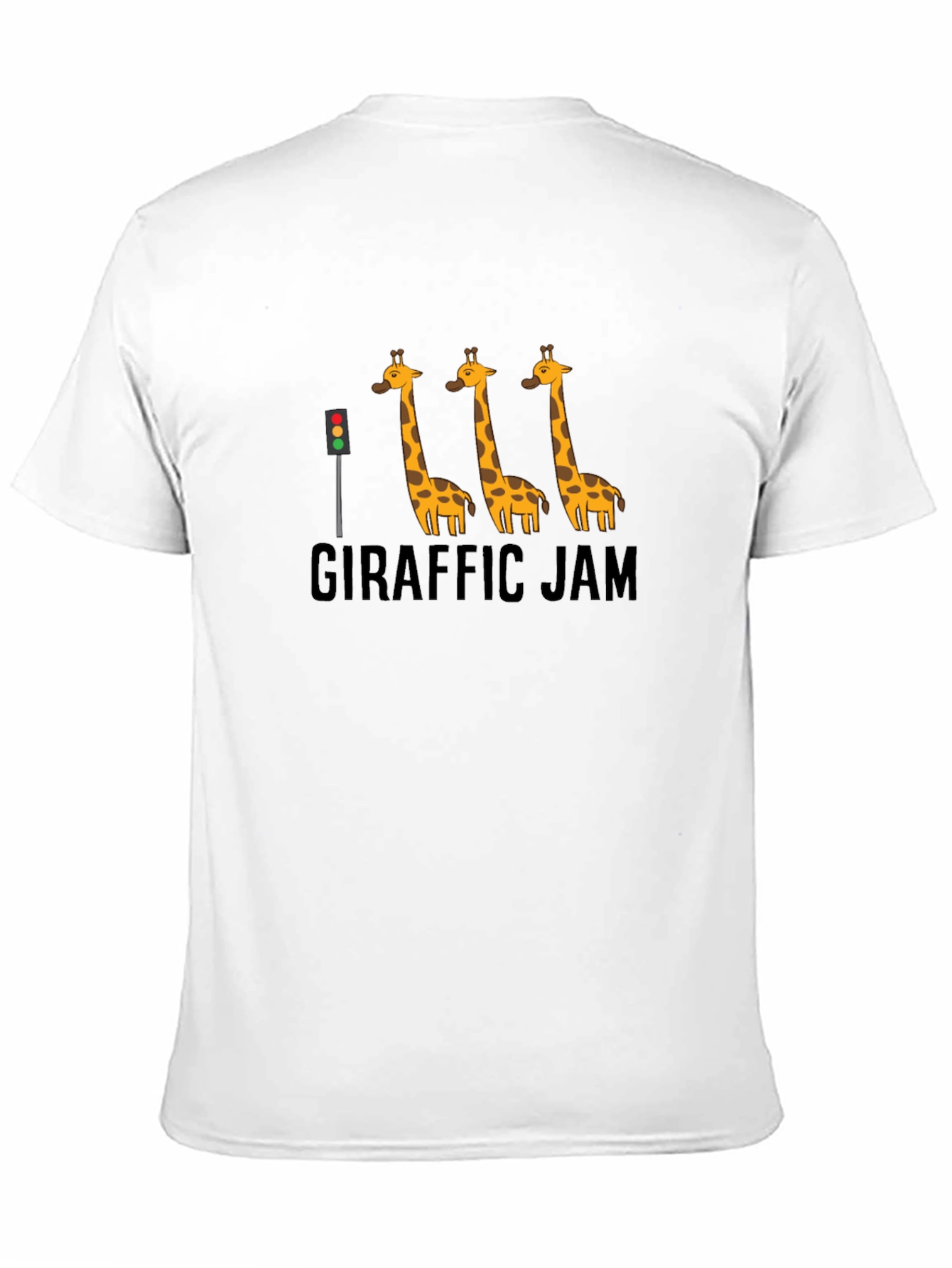 Giraffe Traffic Jam Graphic T-Shirt