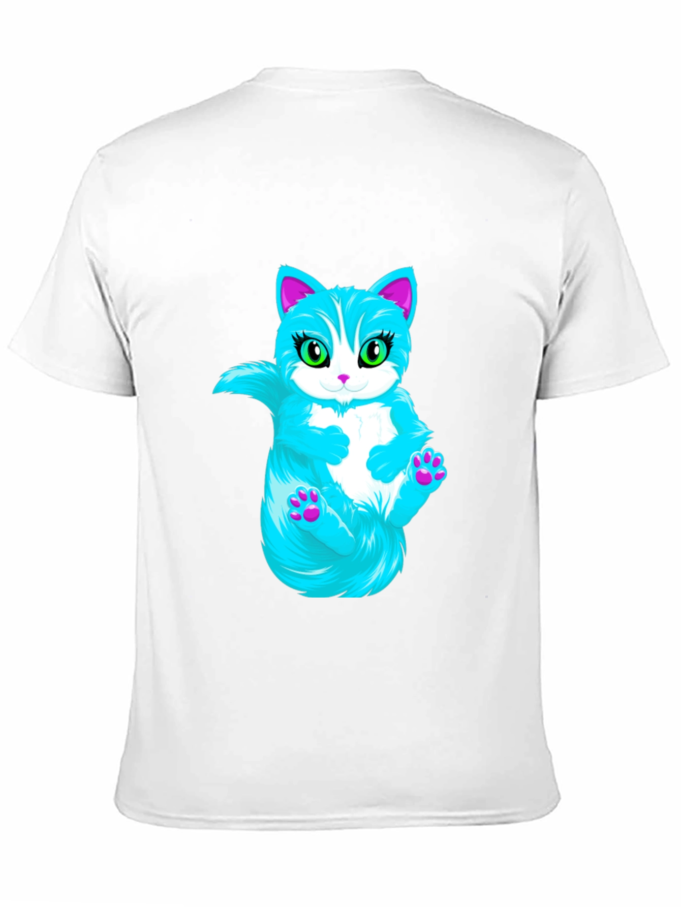 Cool Cat Graphic T-Shirt - Black
