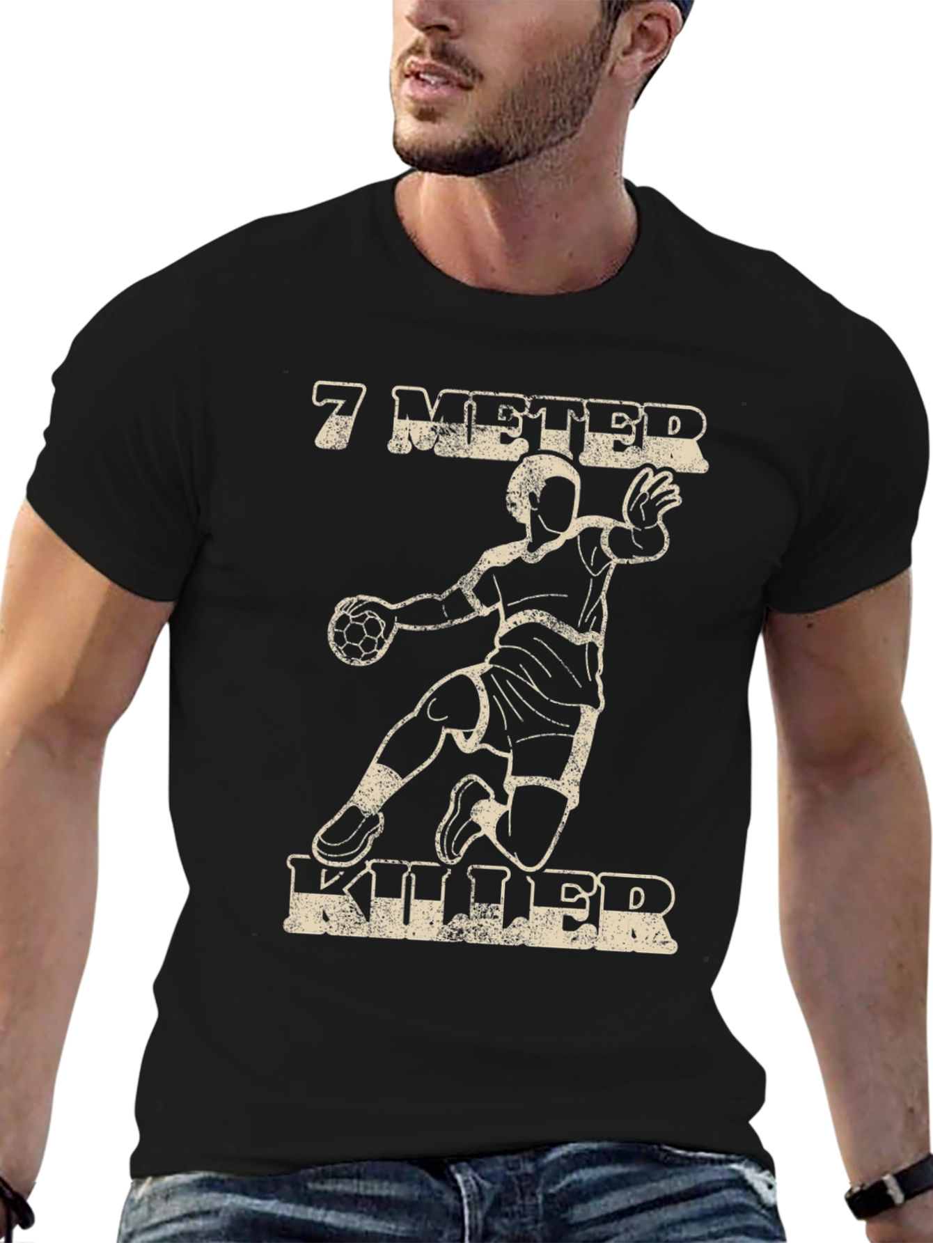 7 Meter Killer T-Shirt - Handball Player Tee