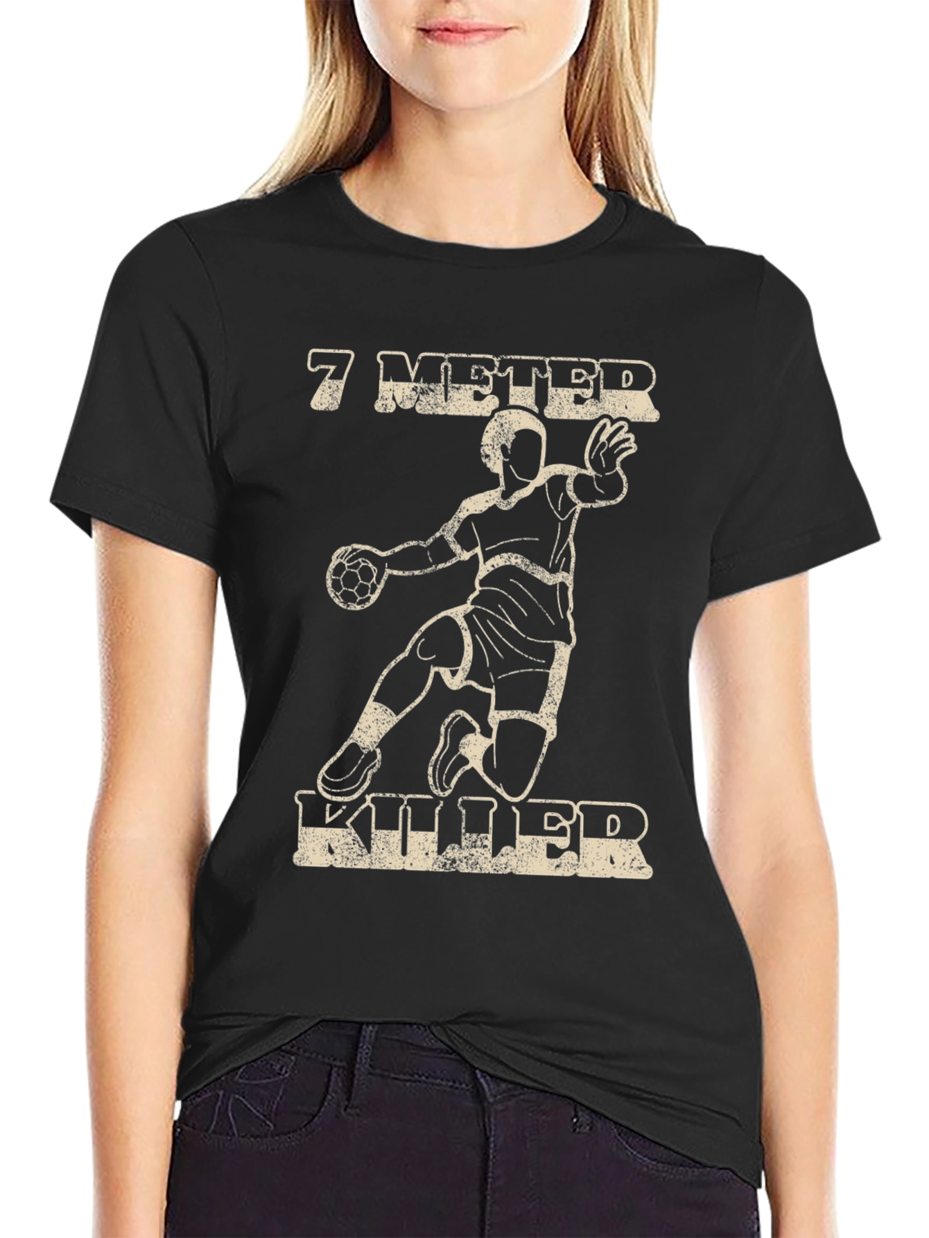 7 Meter Killer T-Shirt - Handball Player Tee