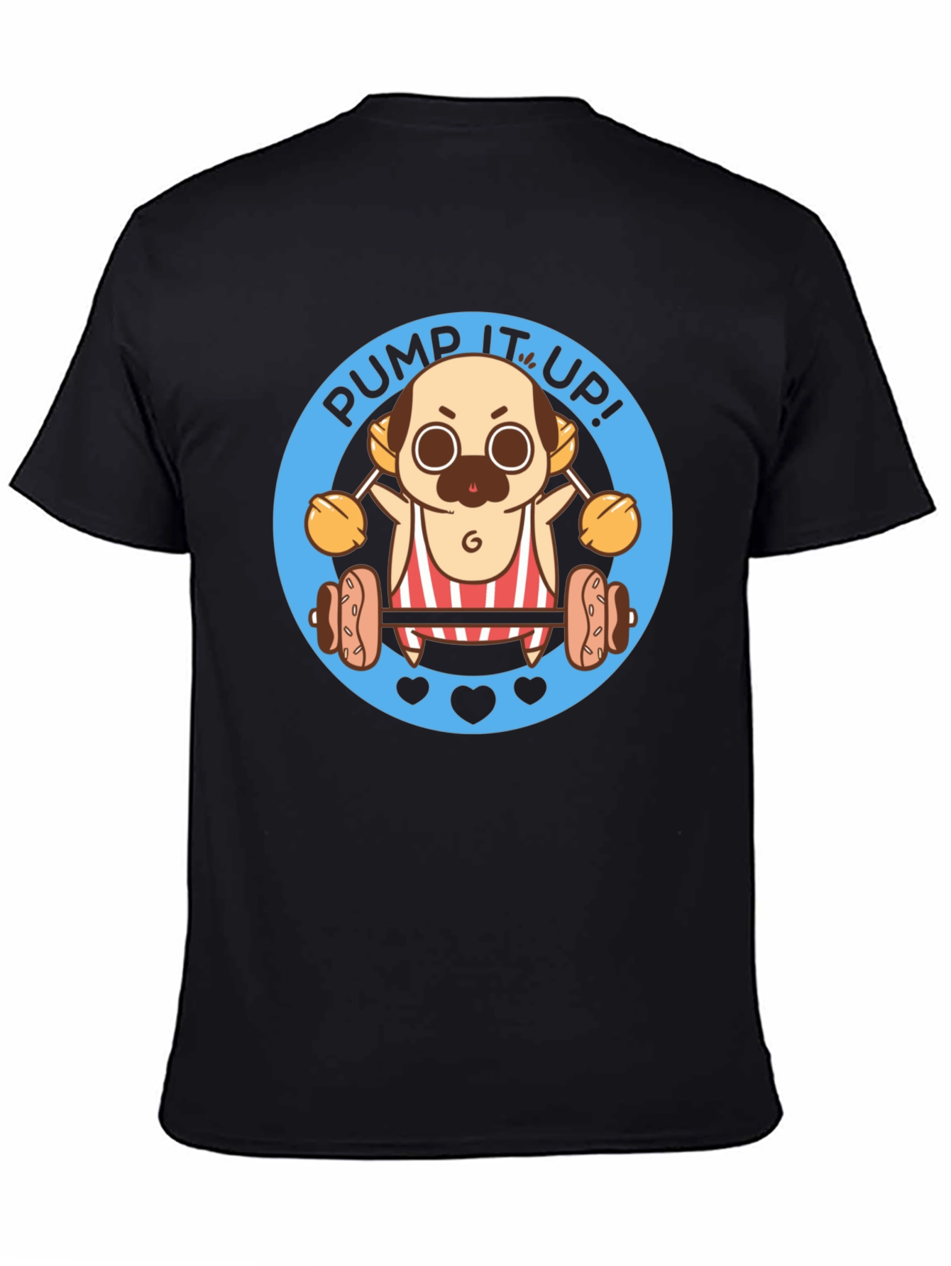 Pug Pump It Up T-Shirt