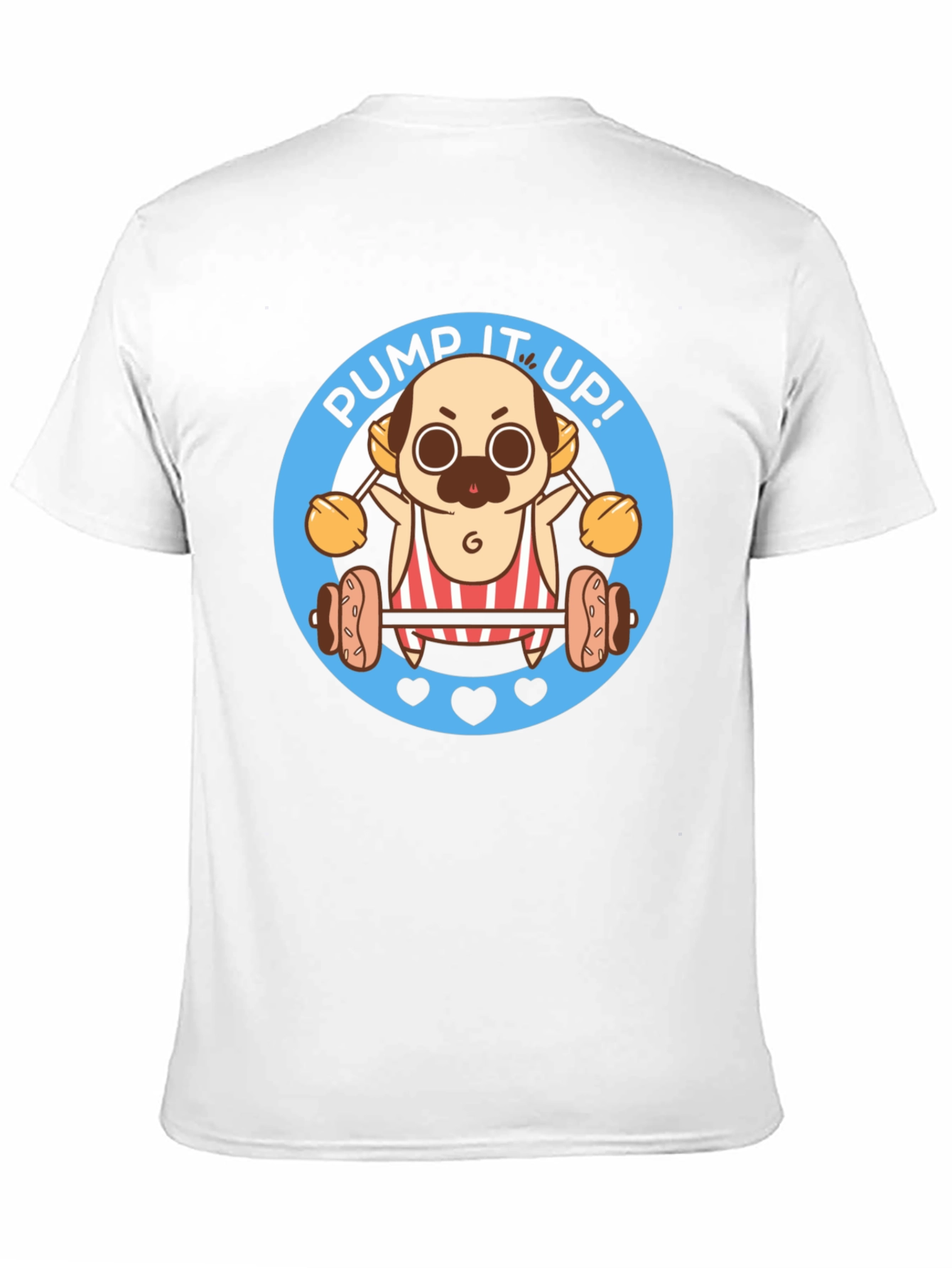 Pug Pump It Up T-Shirt