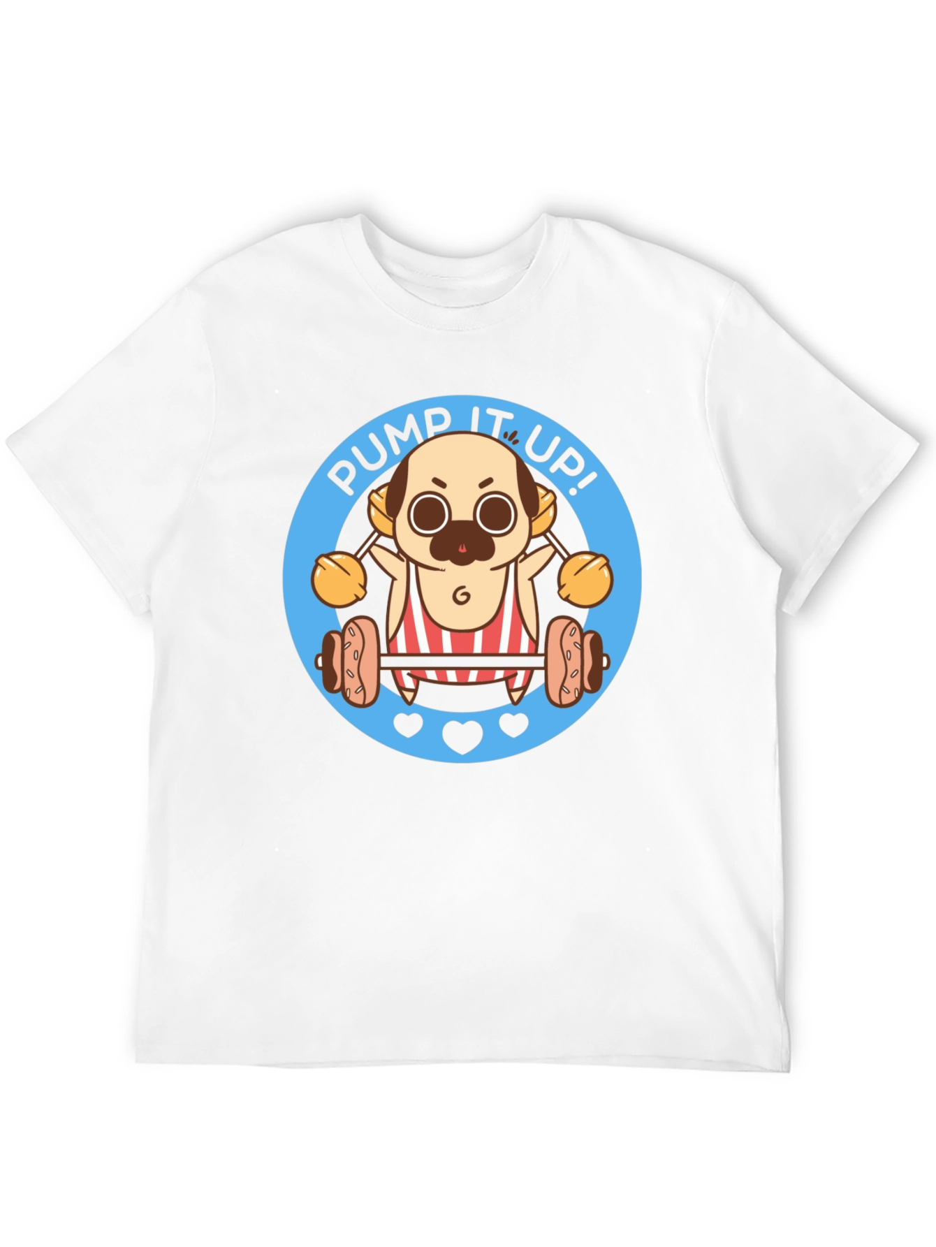 Pug Pump It Up T-Shirt