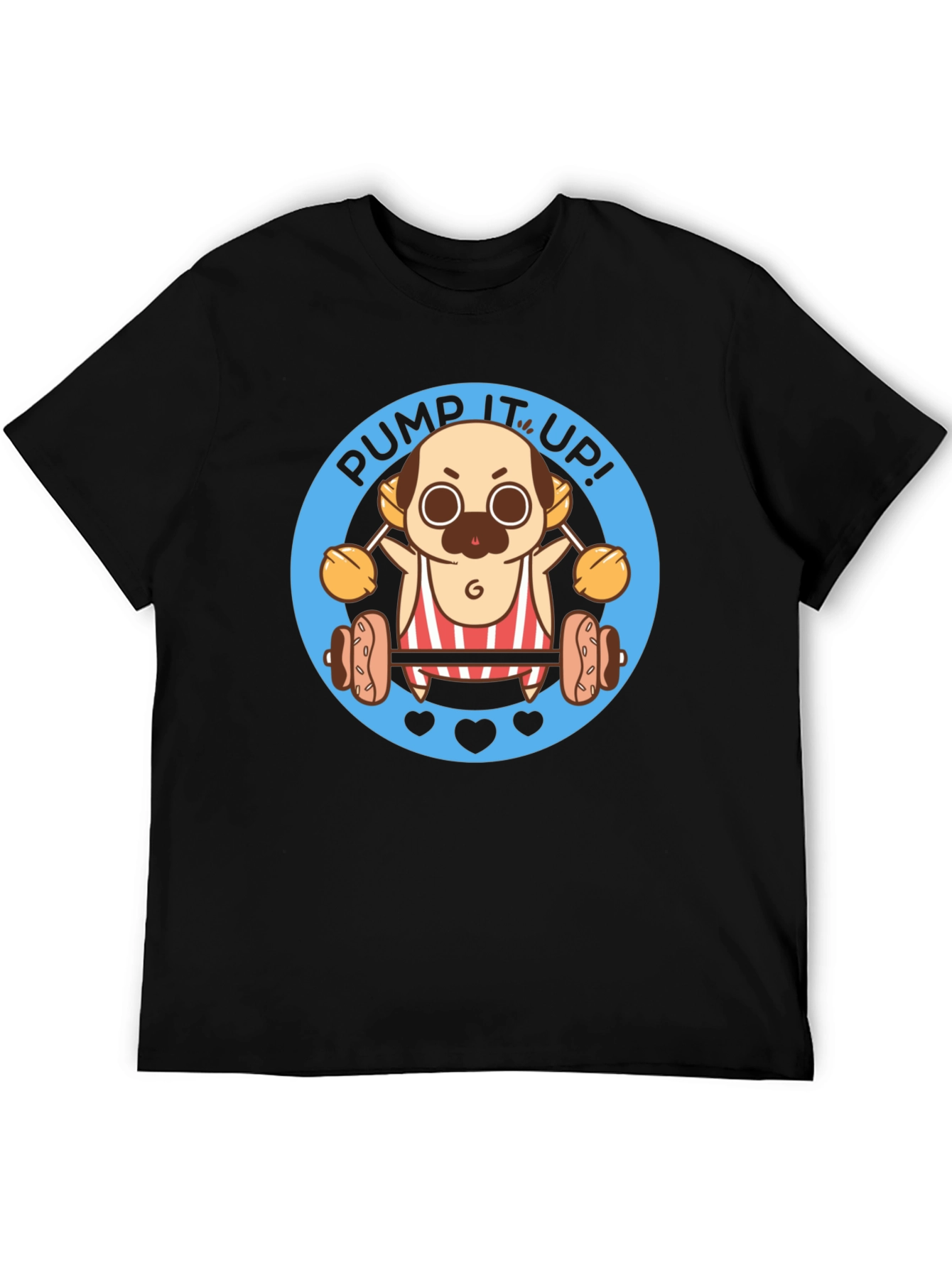 Pug Pump It Up T-Shirt