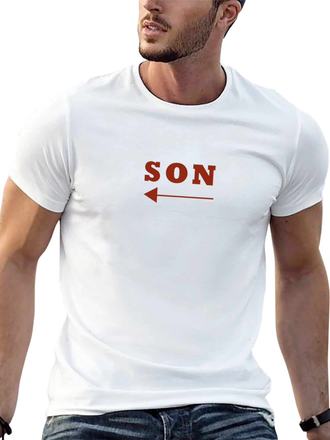 Funny Son Arrow T-Shirt - Gift for Dad