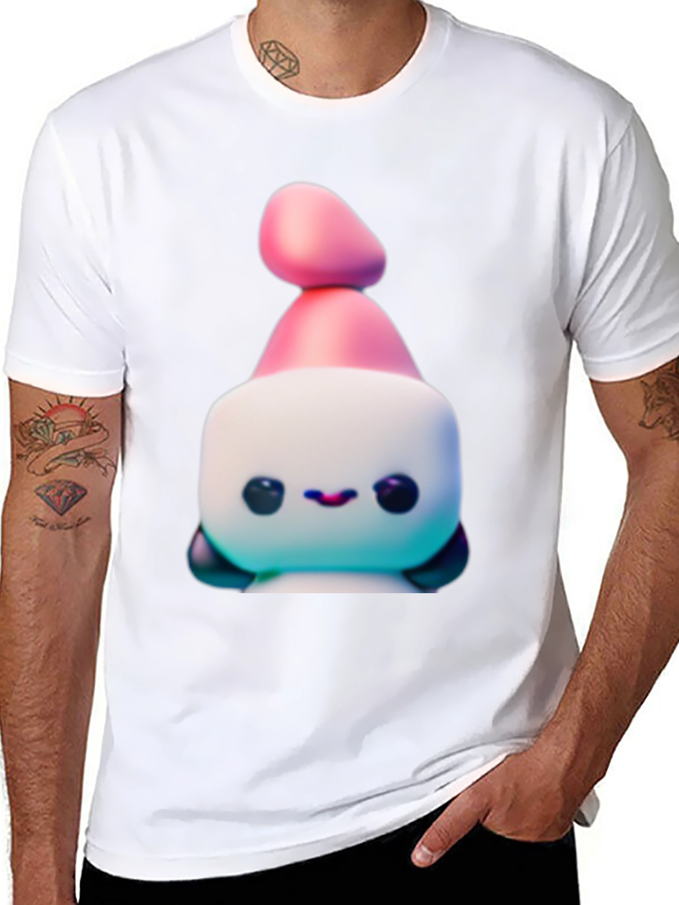 Cute Kawaii Style Graphic Tee