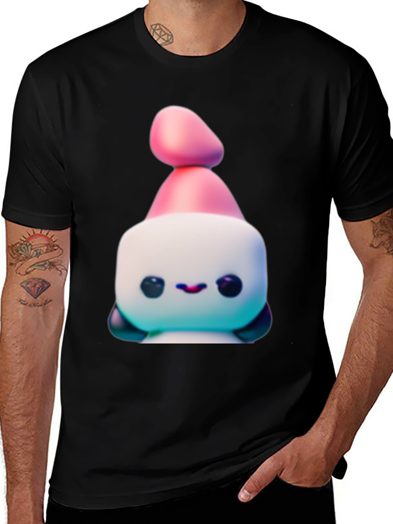 Cute Kawaii Style Graphic Tee