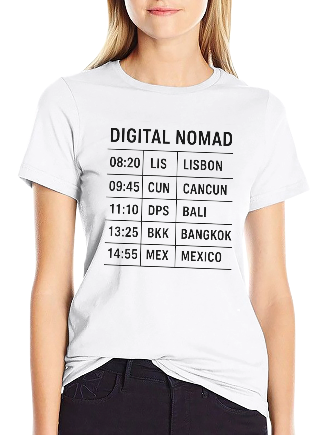 Digital Nomad Travel T-Shirt - Global Adventure
