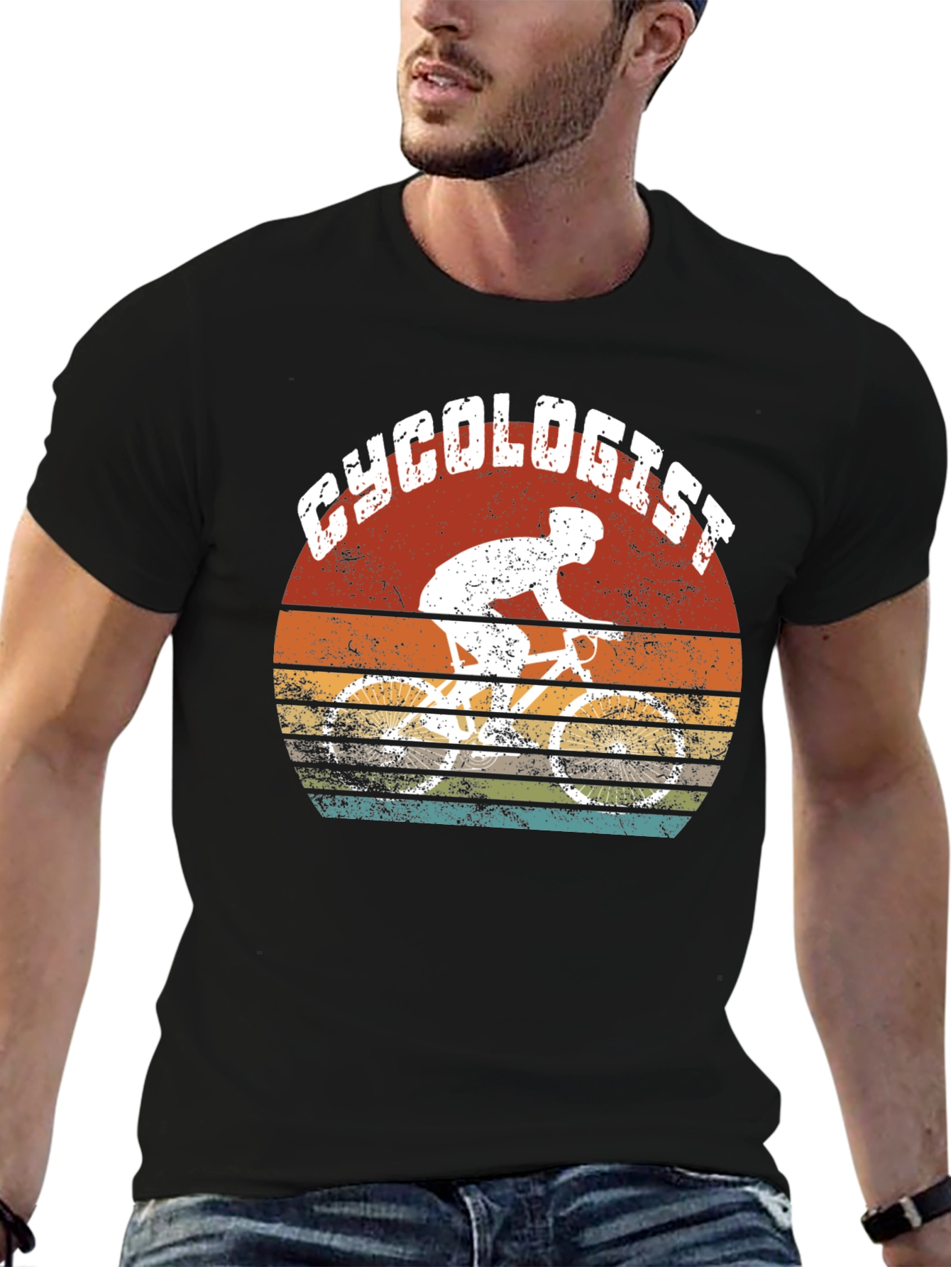 Retro Cyclologist T-Shirt - Cycling Lover Tee