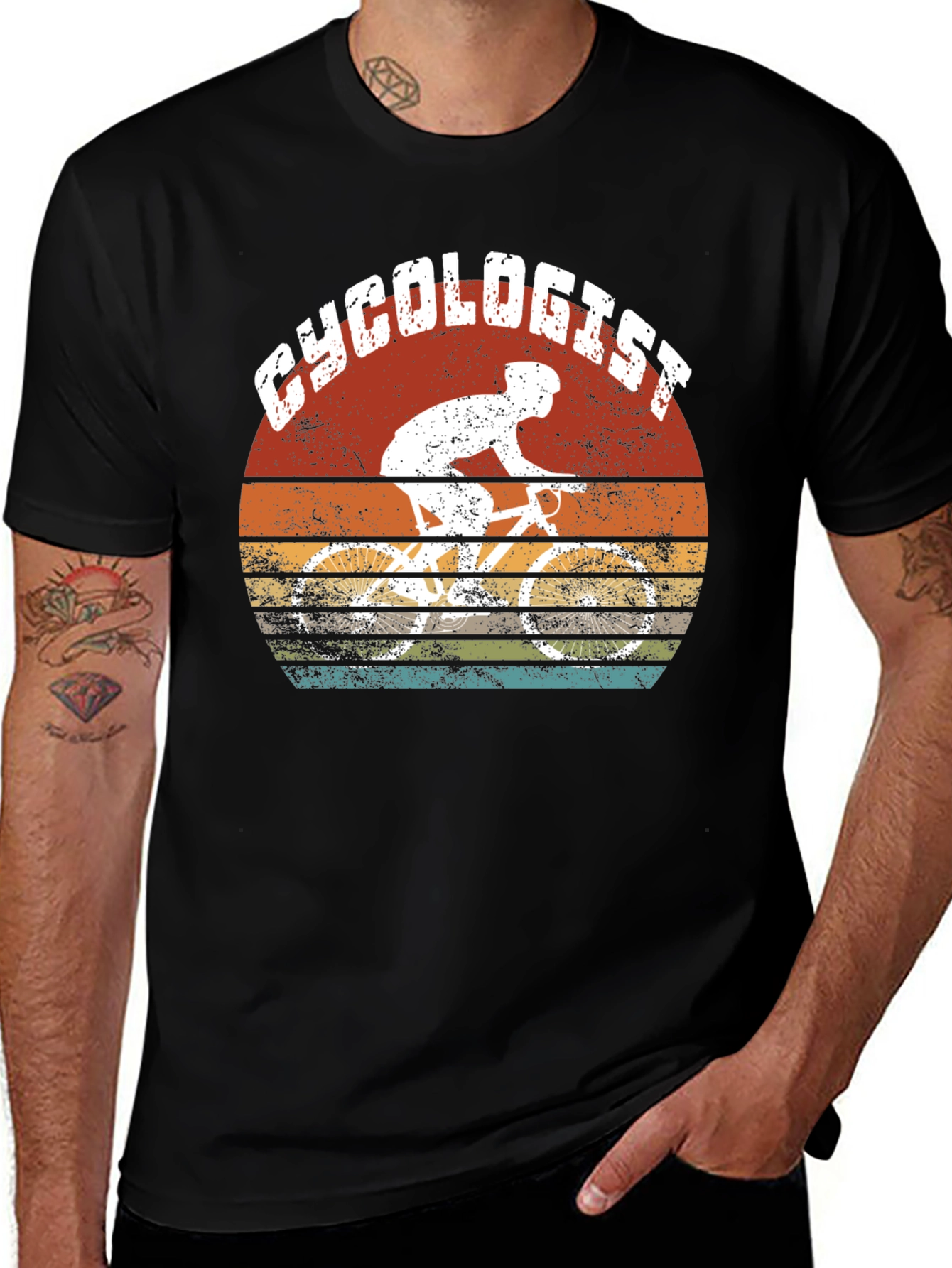 Retro Cyclologist T-Shirt - Cycling Lover Tee