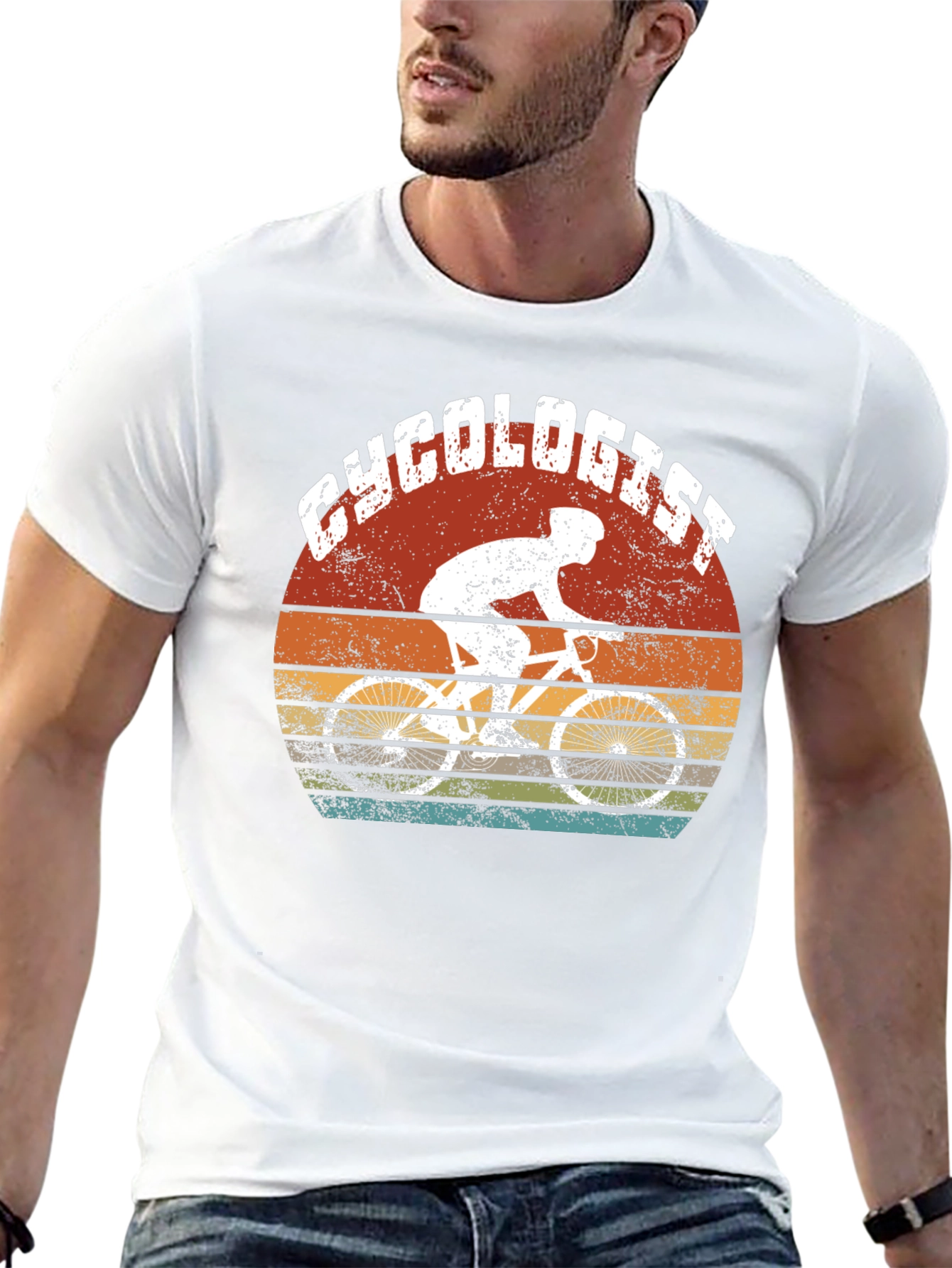 Retro Cyclologist T-Shirt - Cycling Lover Tee