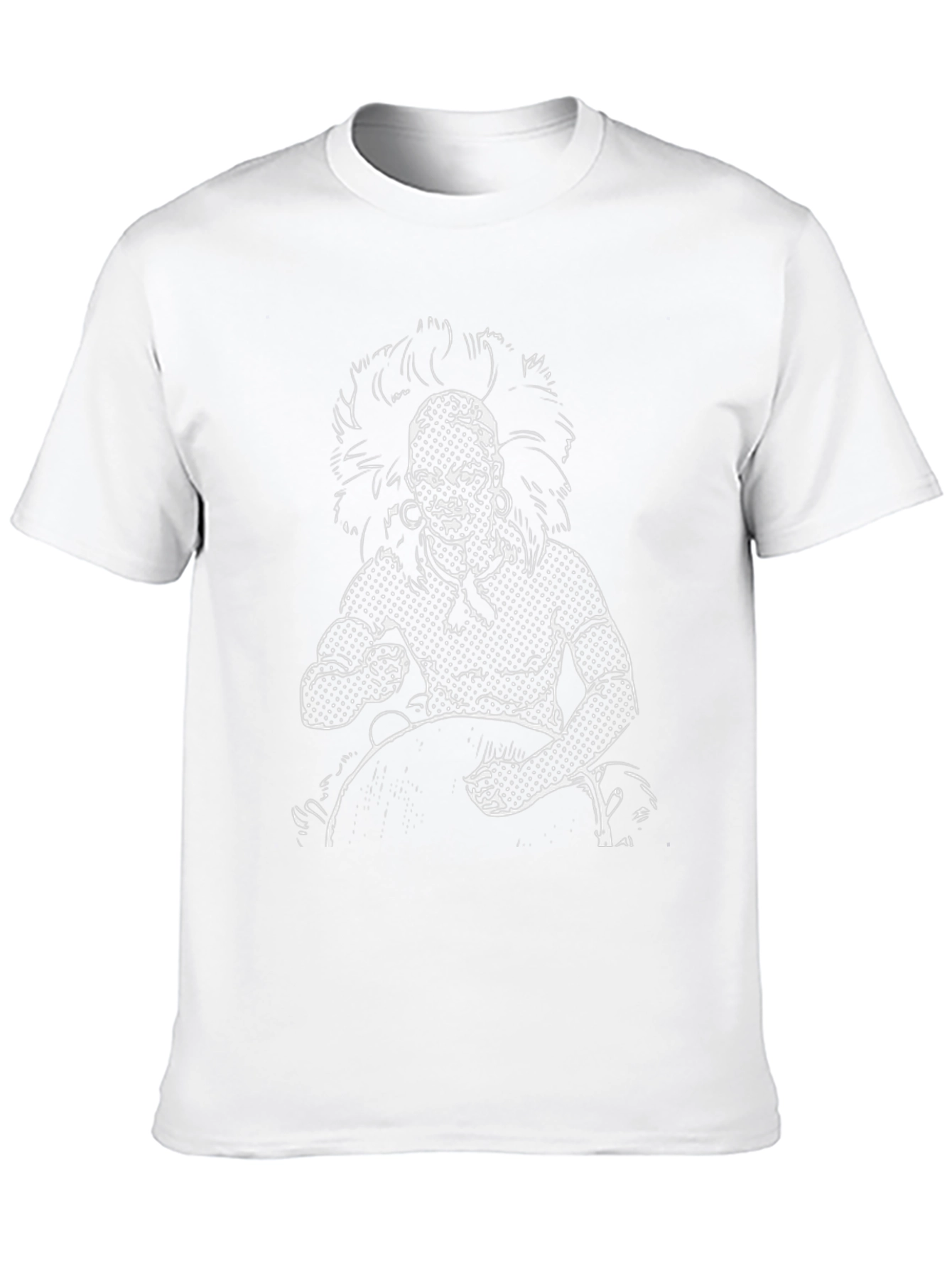 Tribal Drummer Graphic Tee - Bold & Unique