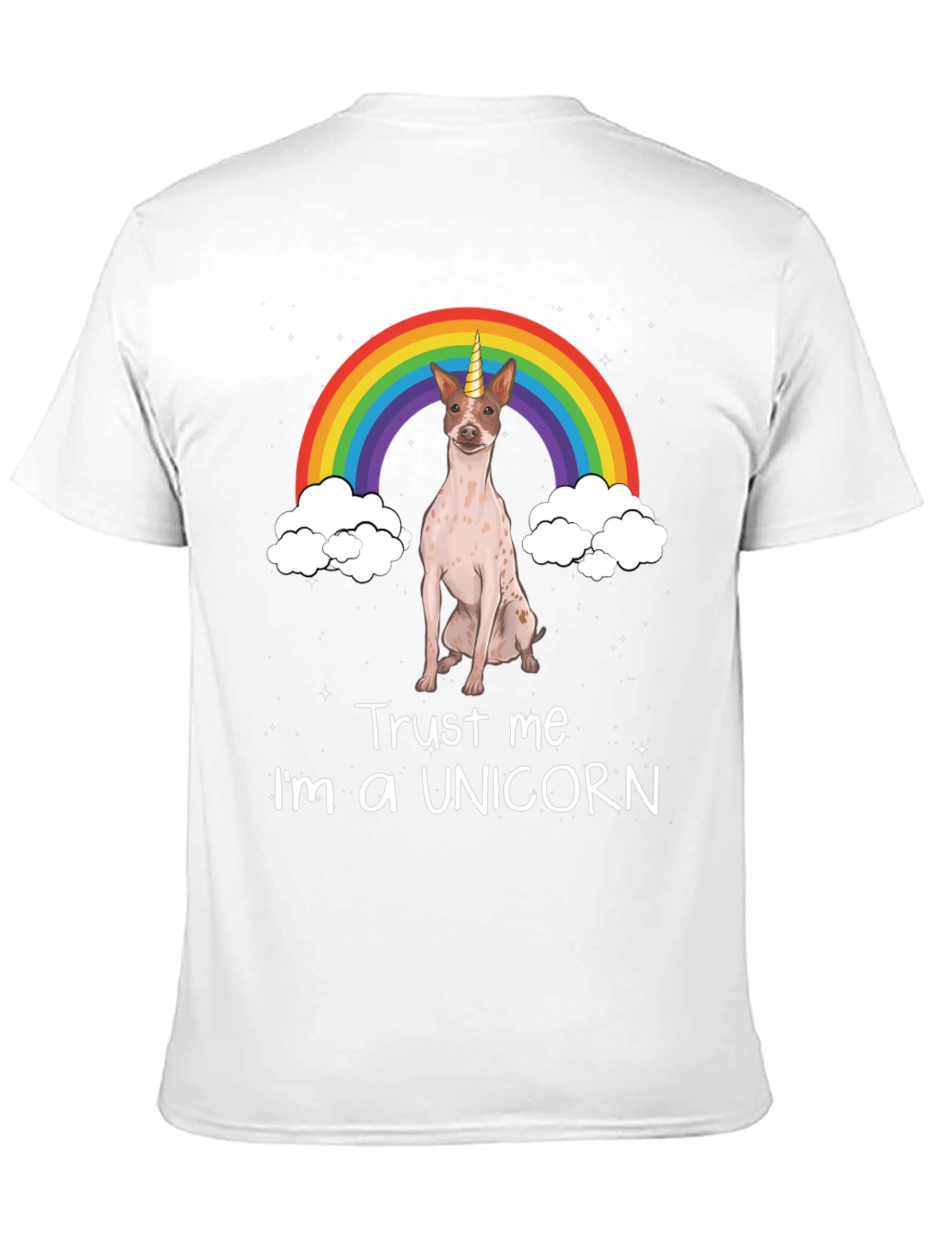 Unicorn Dog Graphic T-Shirt