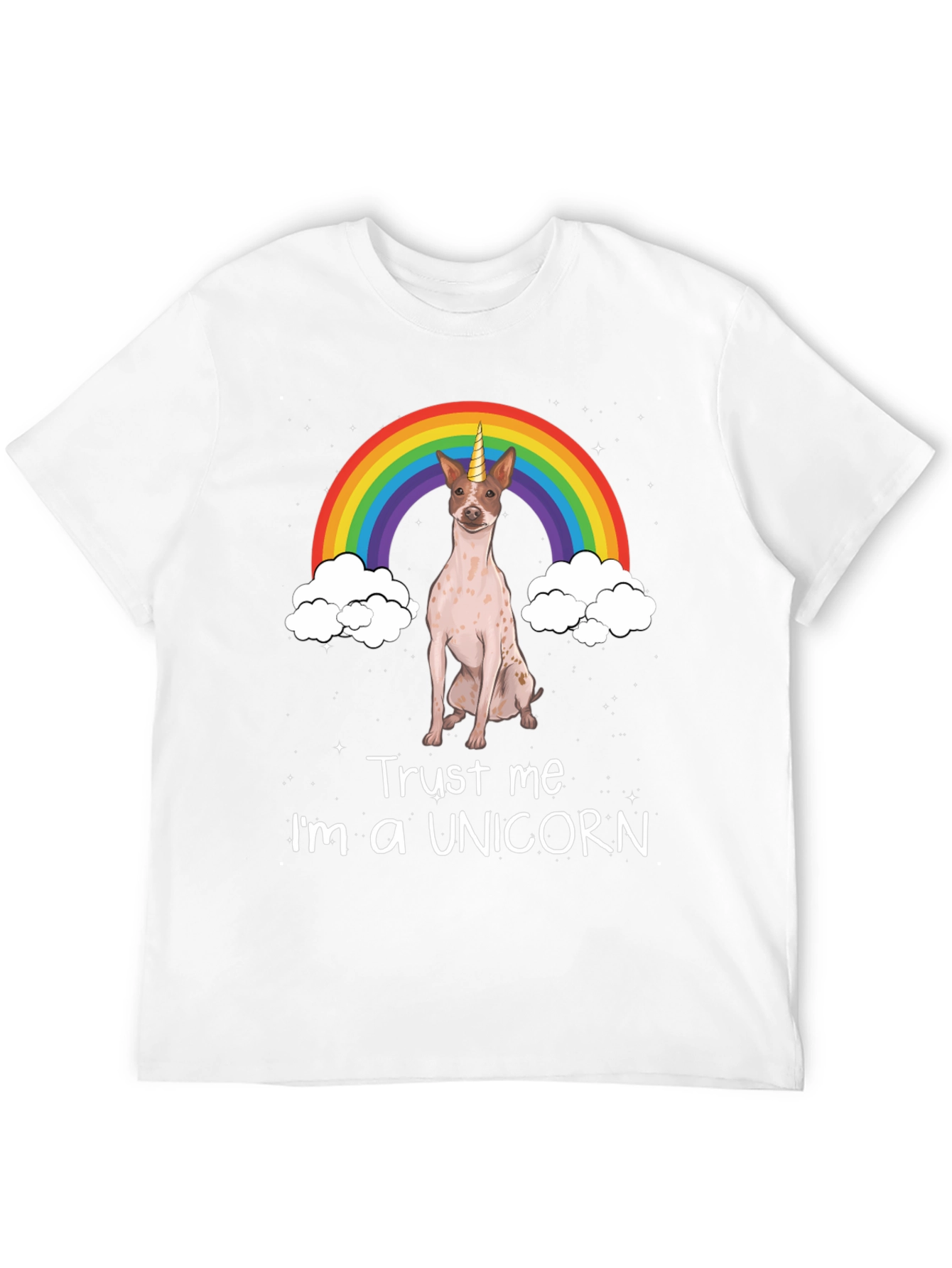 Unicorn Dog Graphic T-Shirt