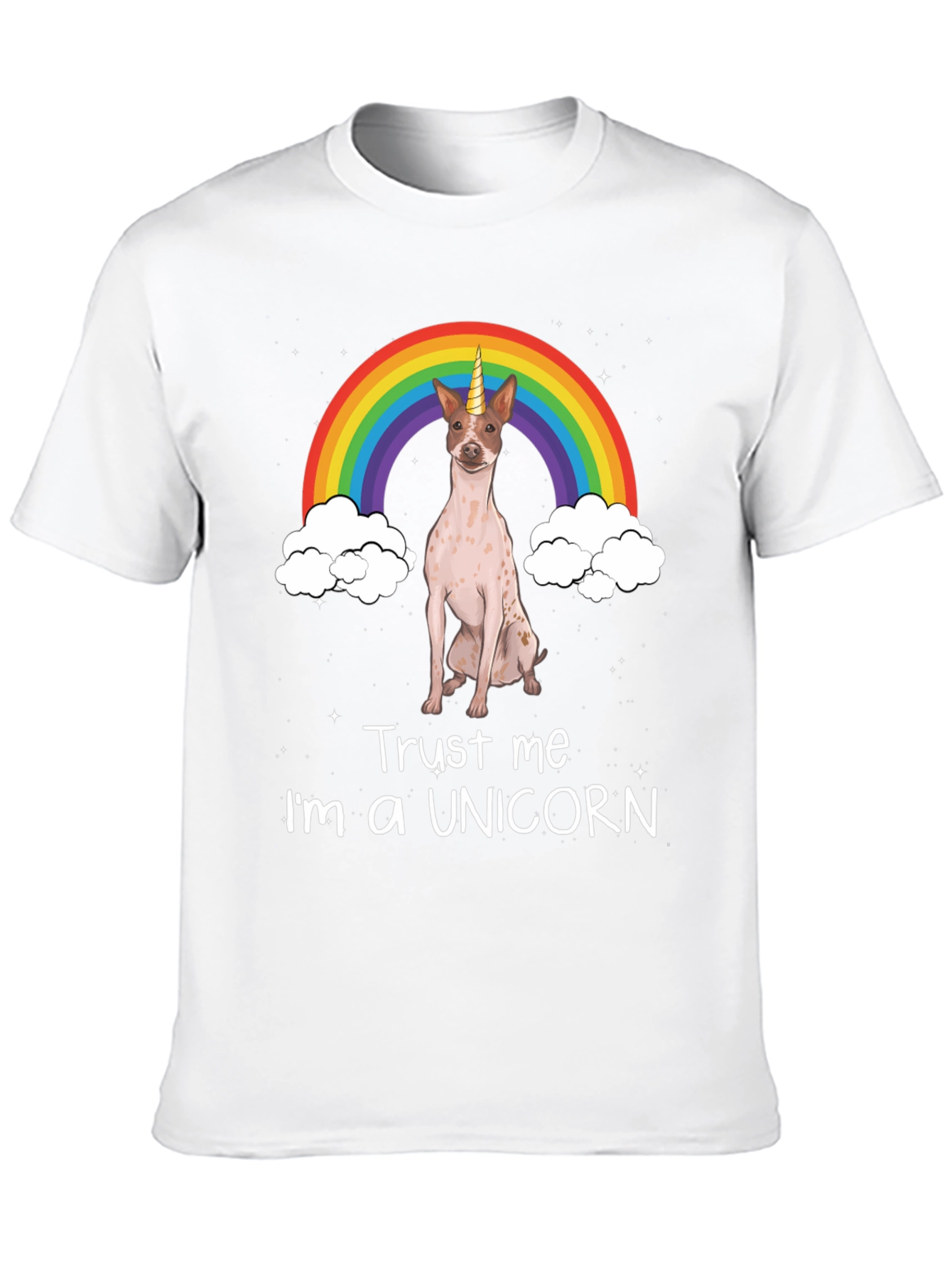 Unicorn Dog Graphic T-Shirt