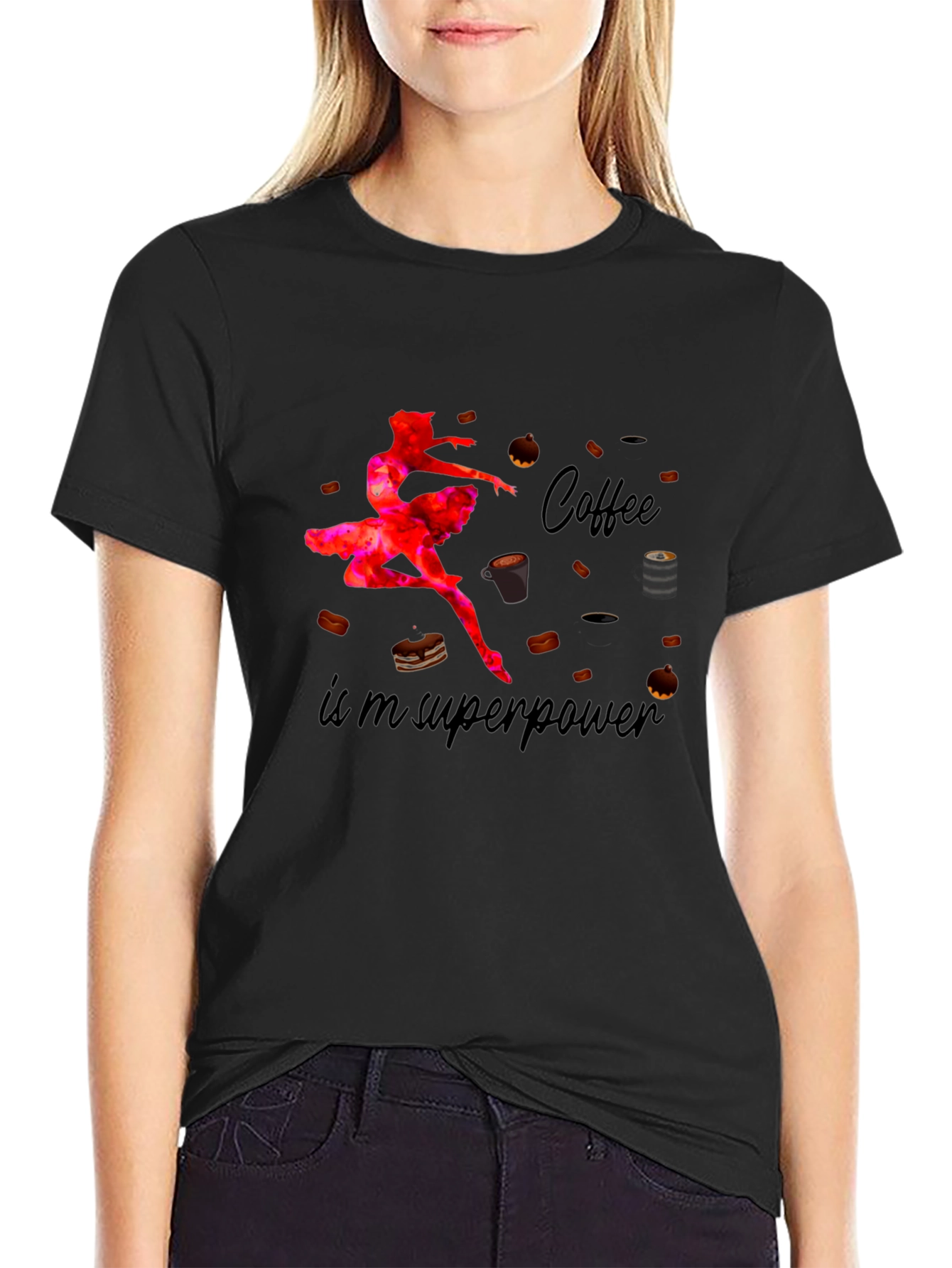 Coffee Superpower Graphic Tee