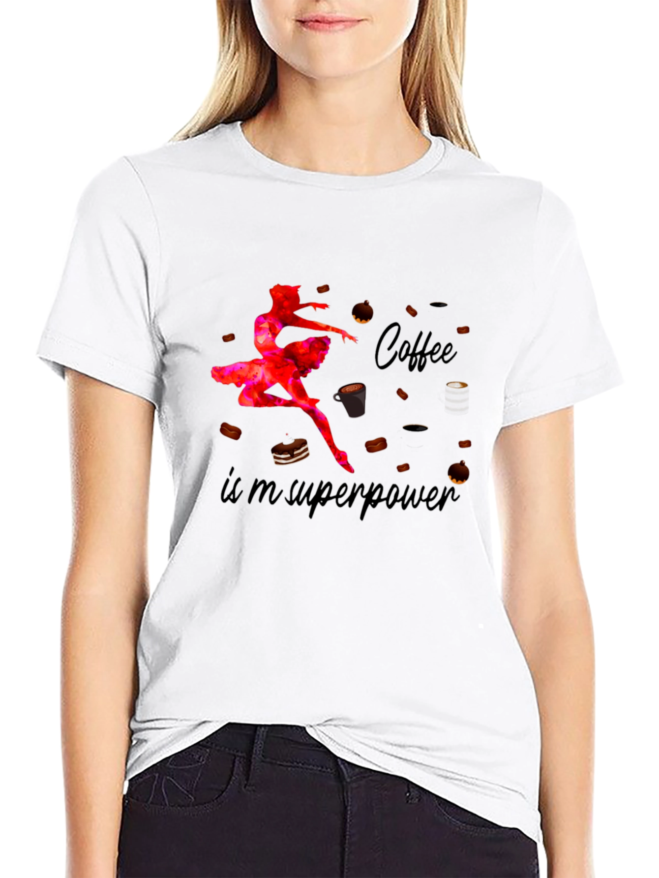 Coffee Superpower Graphic Tee