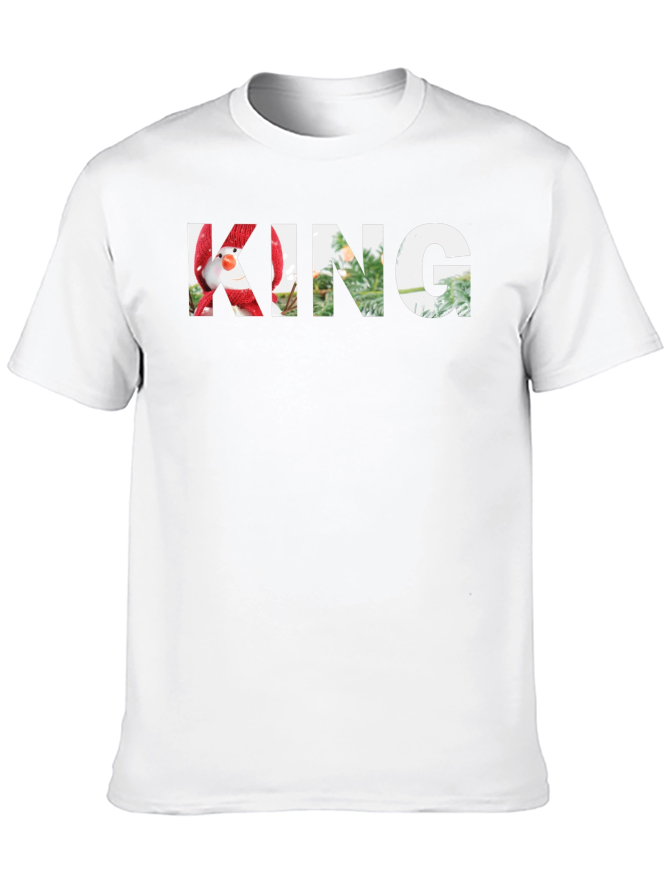 Festive Holiday King Graphic T-Shirt