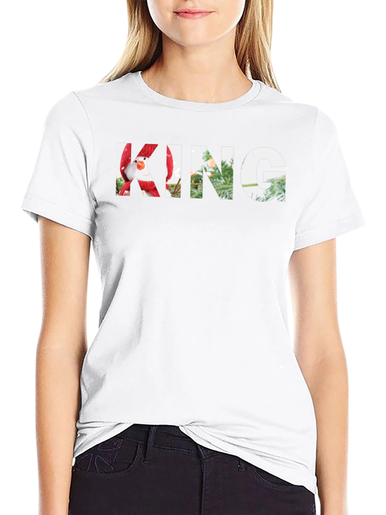 Festive Holiday King Graphic T-Shirt
