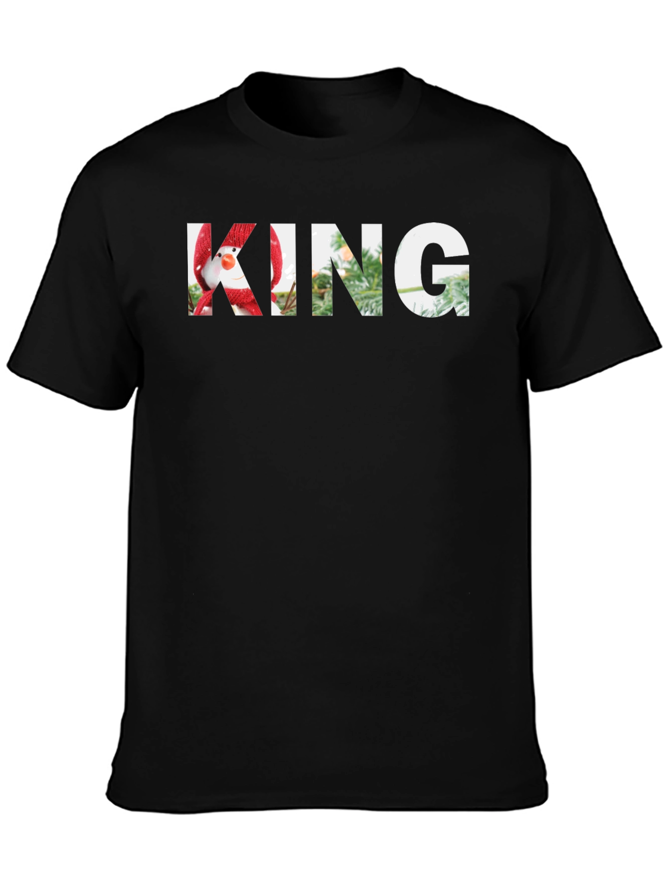 Festive Holiday King Graphic T-Shirt