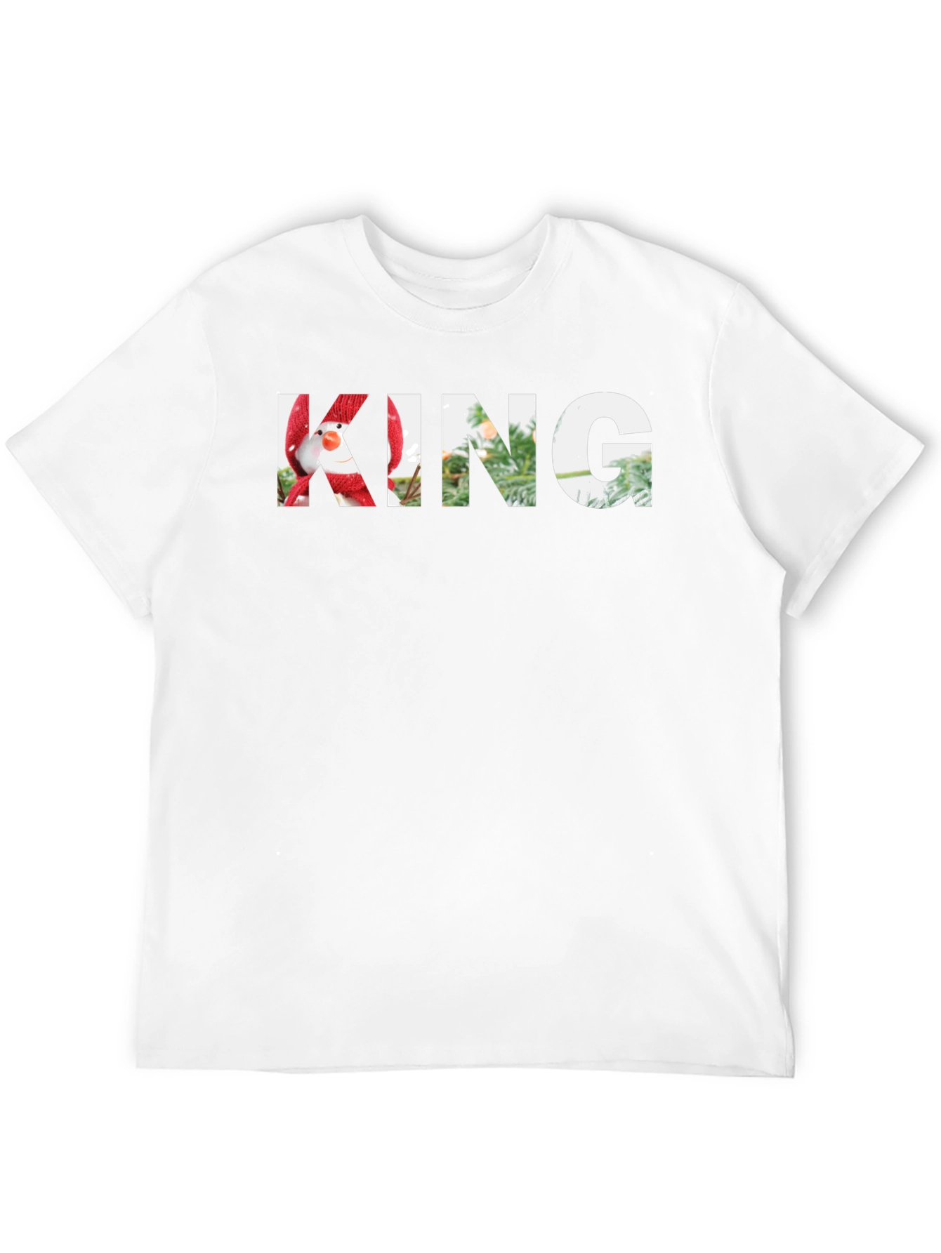 Festive Holiday King Graphic T-Shirt