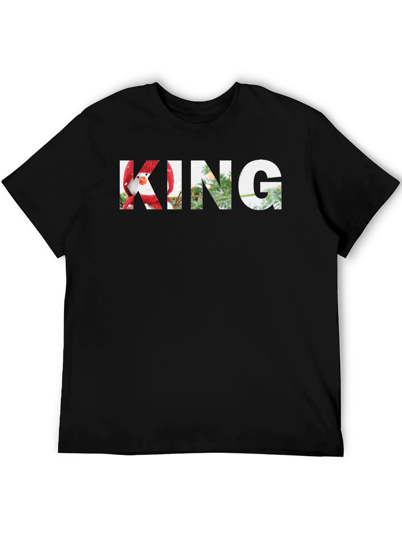Festive Holiday King Graphic T-Shirt