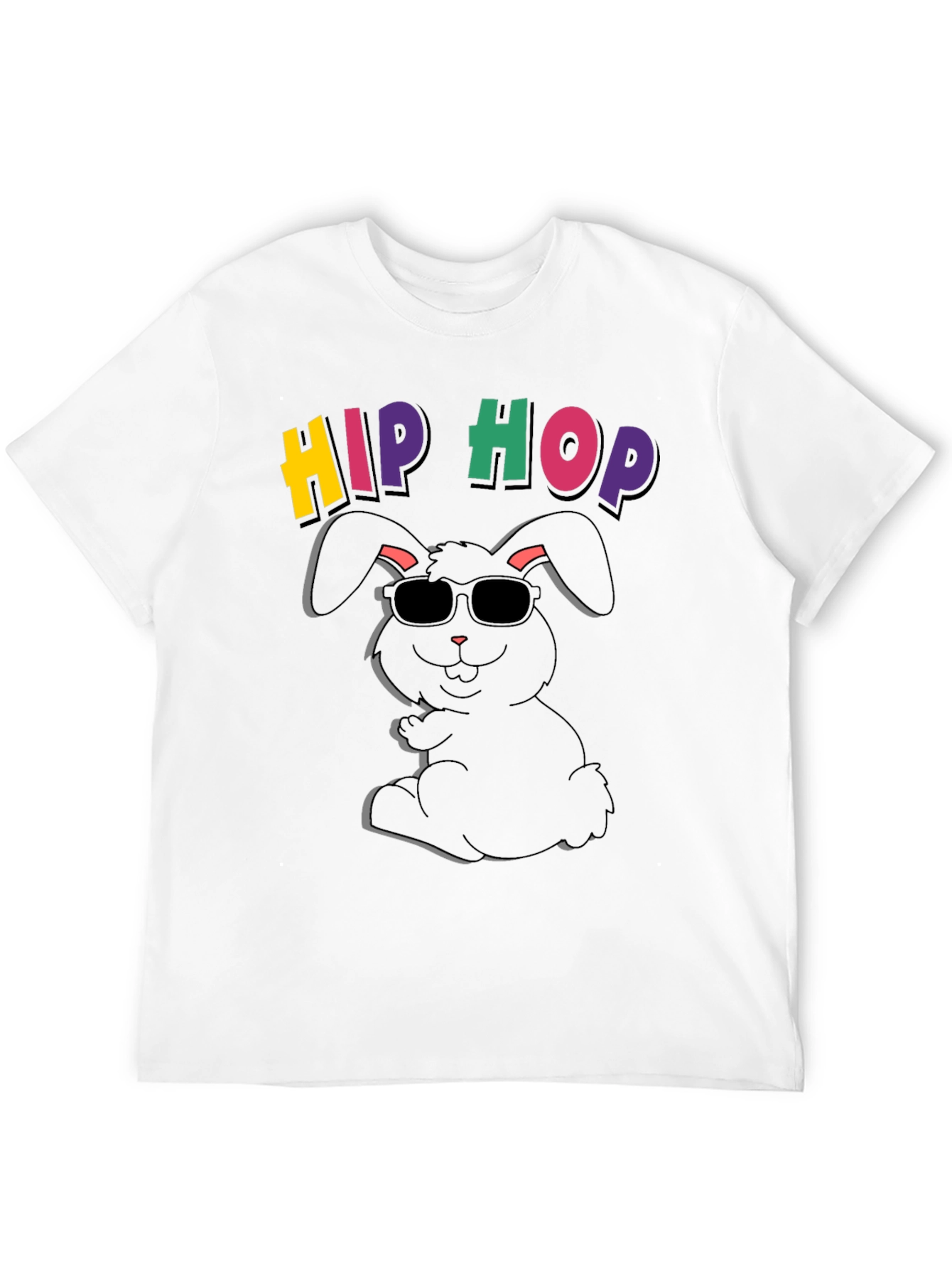 Hip Hop Bunny T-Shirt - Cool Easter Tee