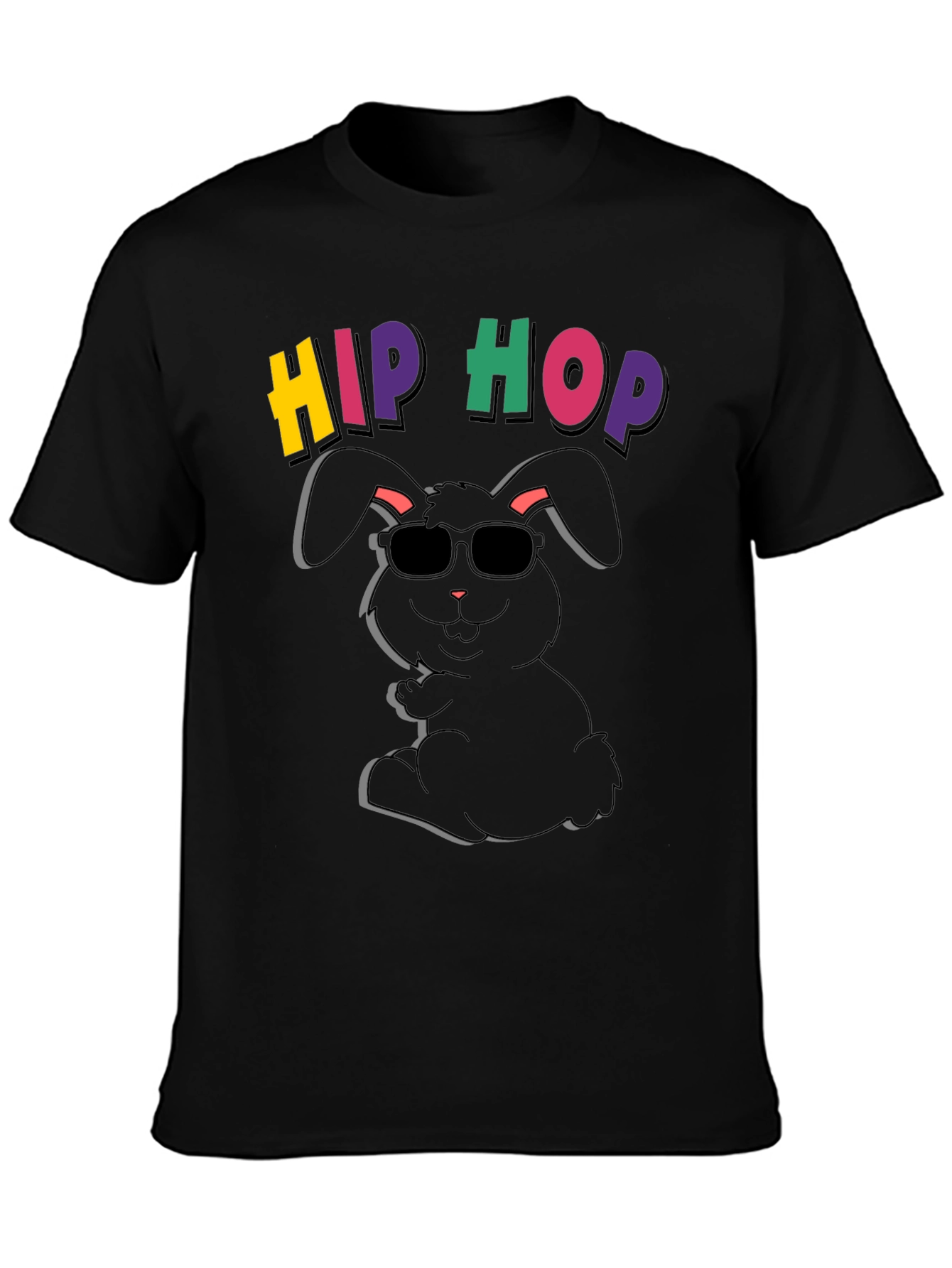 Hip Hop Bunny T-Shirt - Cool Easter Tee