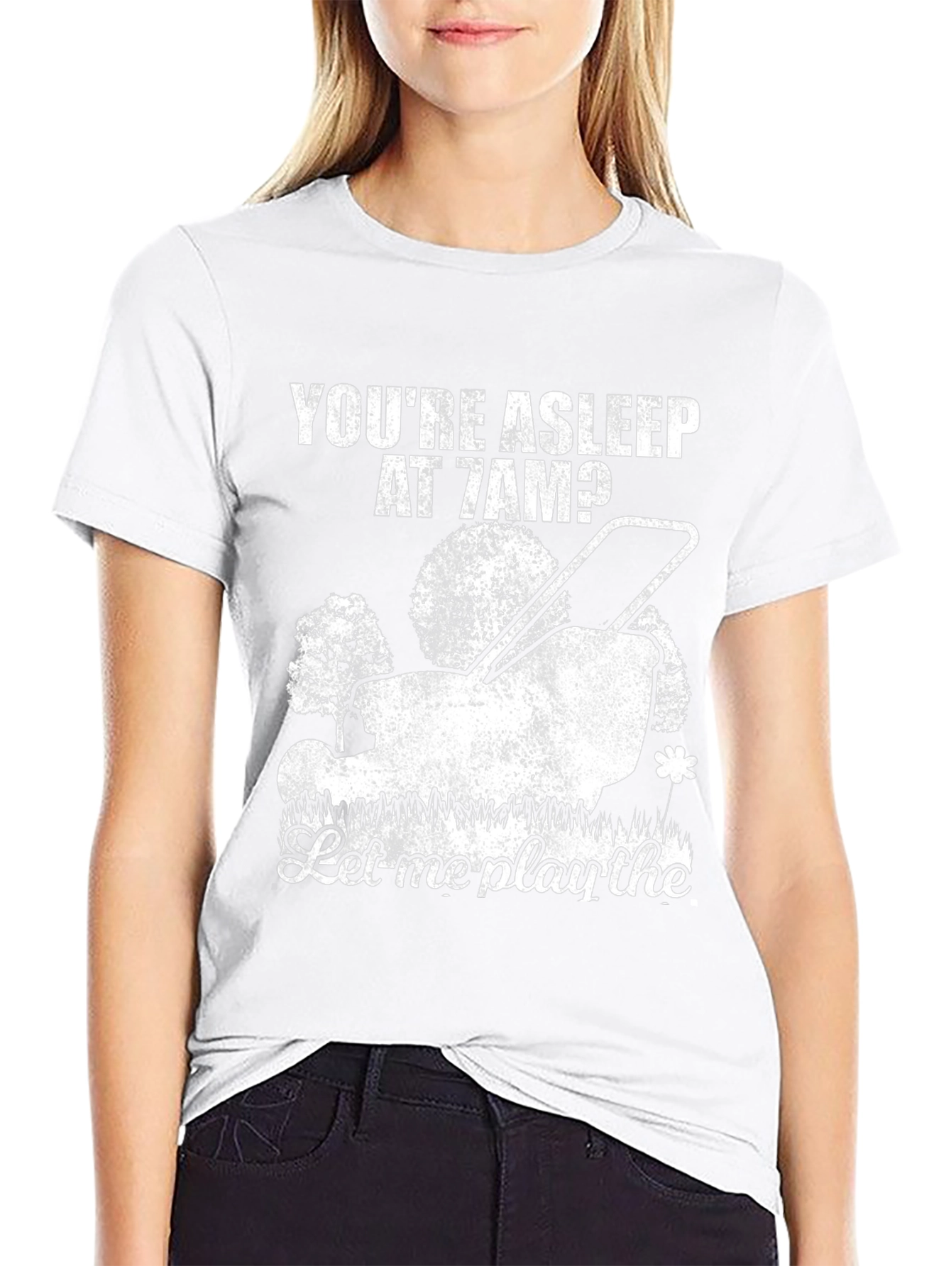 Funny Lawn Mowing T-Shirt