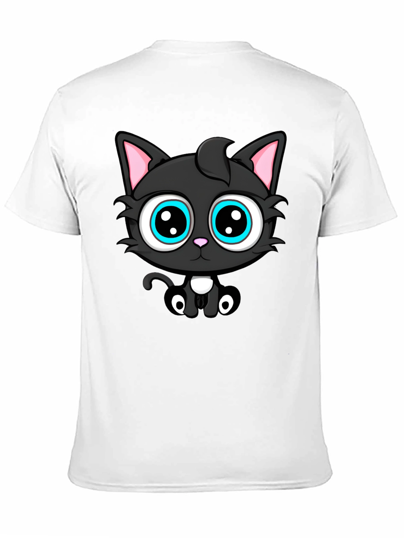 Cute Black Cat T-Shirt