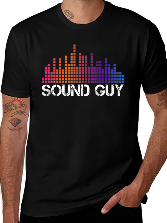 Sound Guy Graphic T-Shirt - Audio Engineer Tee