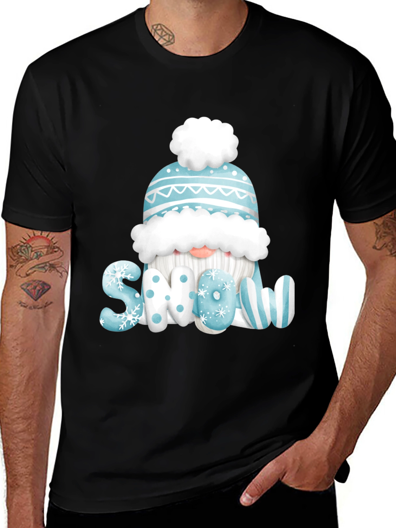 Snow Winter Gnome T-Shirt