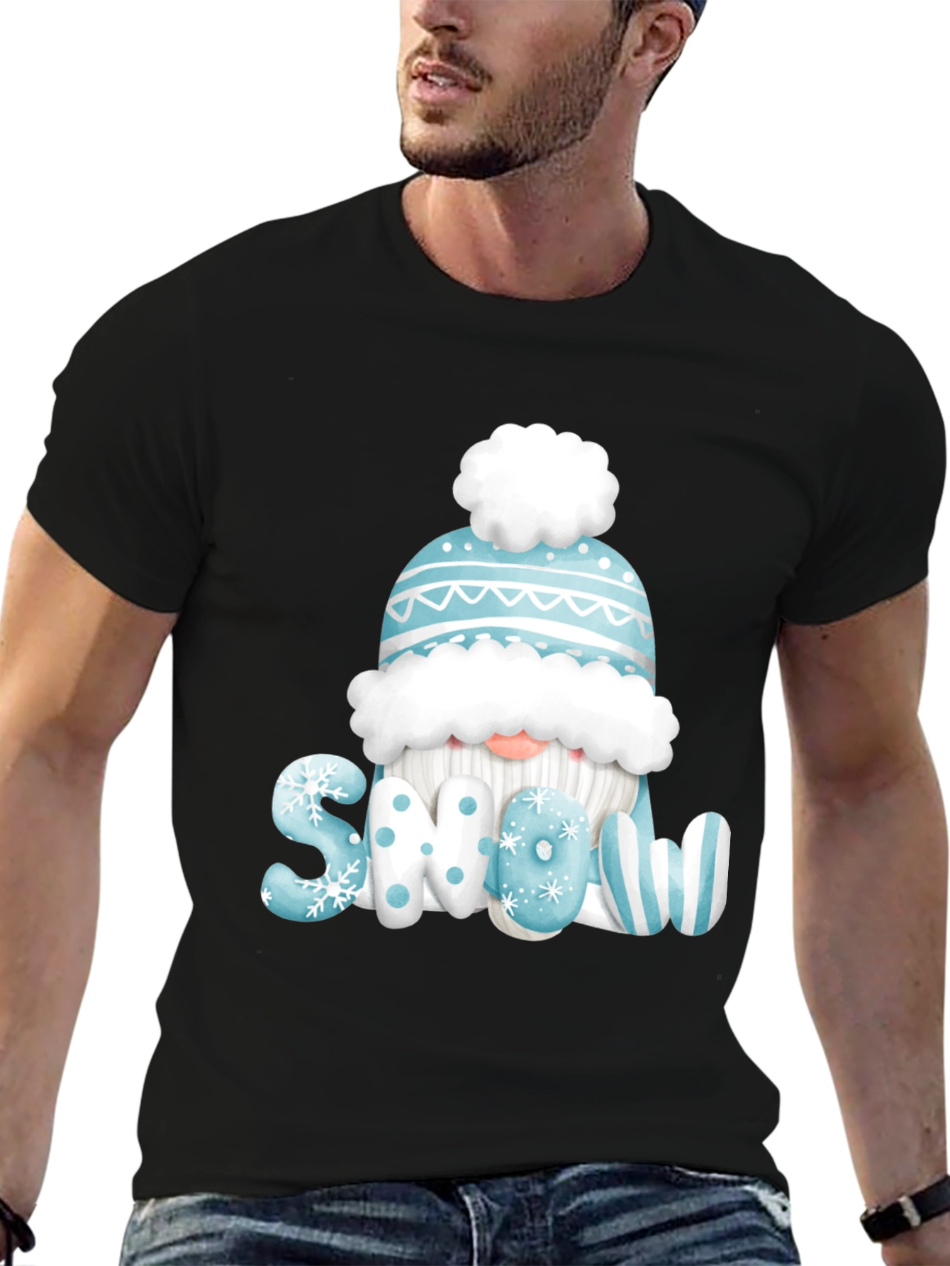 Snow Winter Gnome T-Shirt